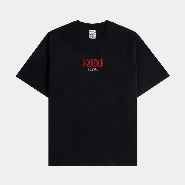 Shoe Palace SP x Scarface Power Mens Short Sleeve Shirt Black Blue