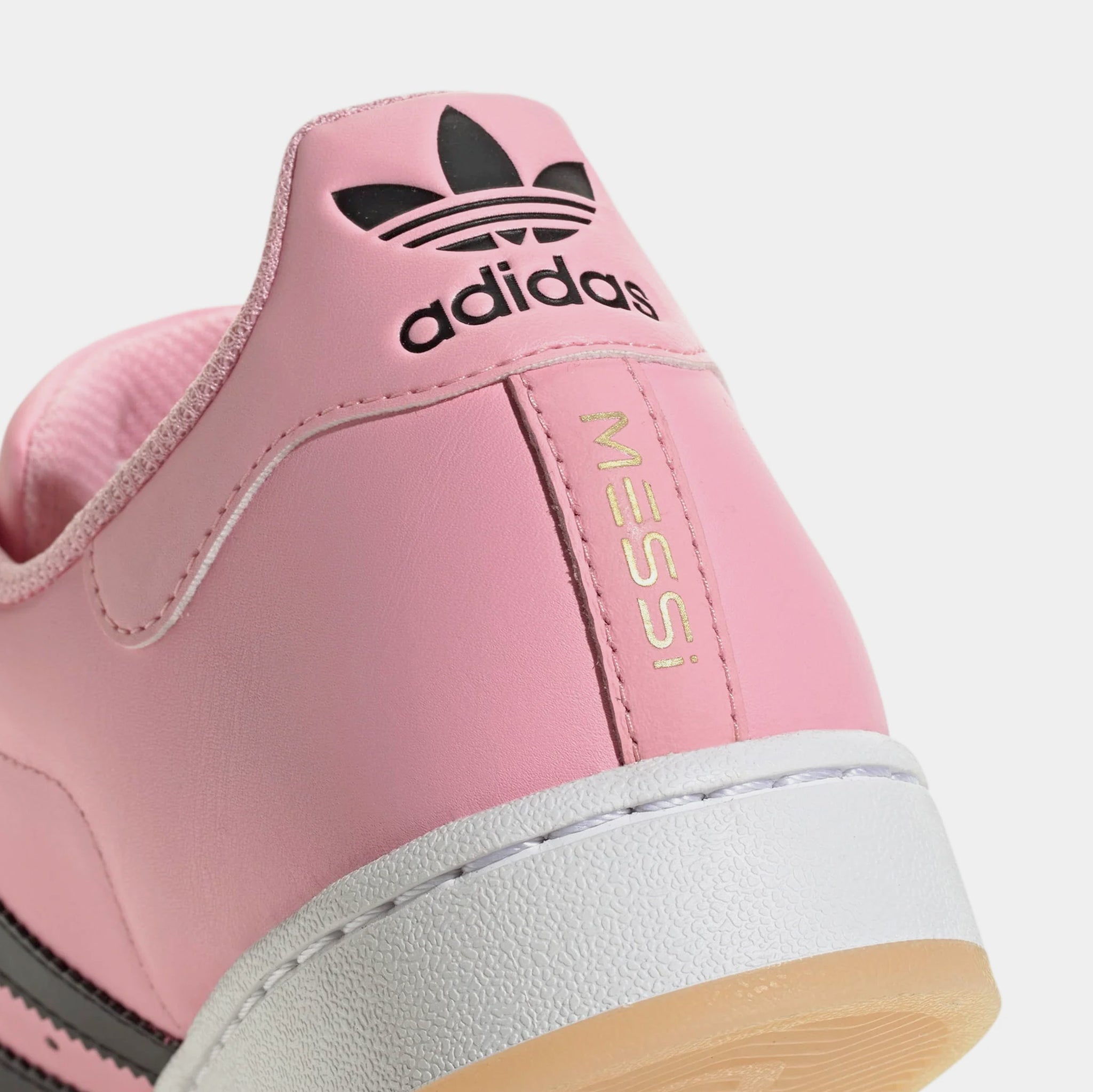 adidas Men’s Superstar Messi Pink Sneakers 5