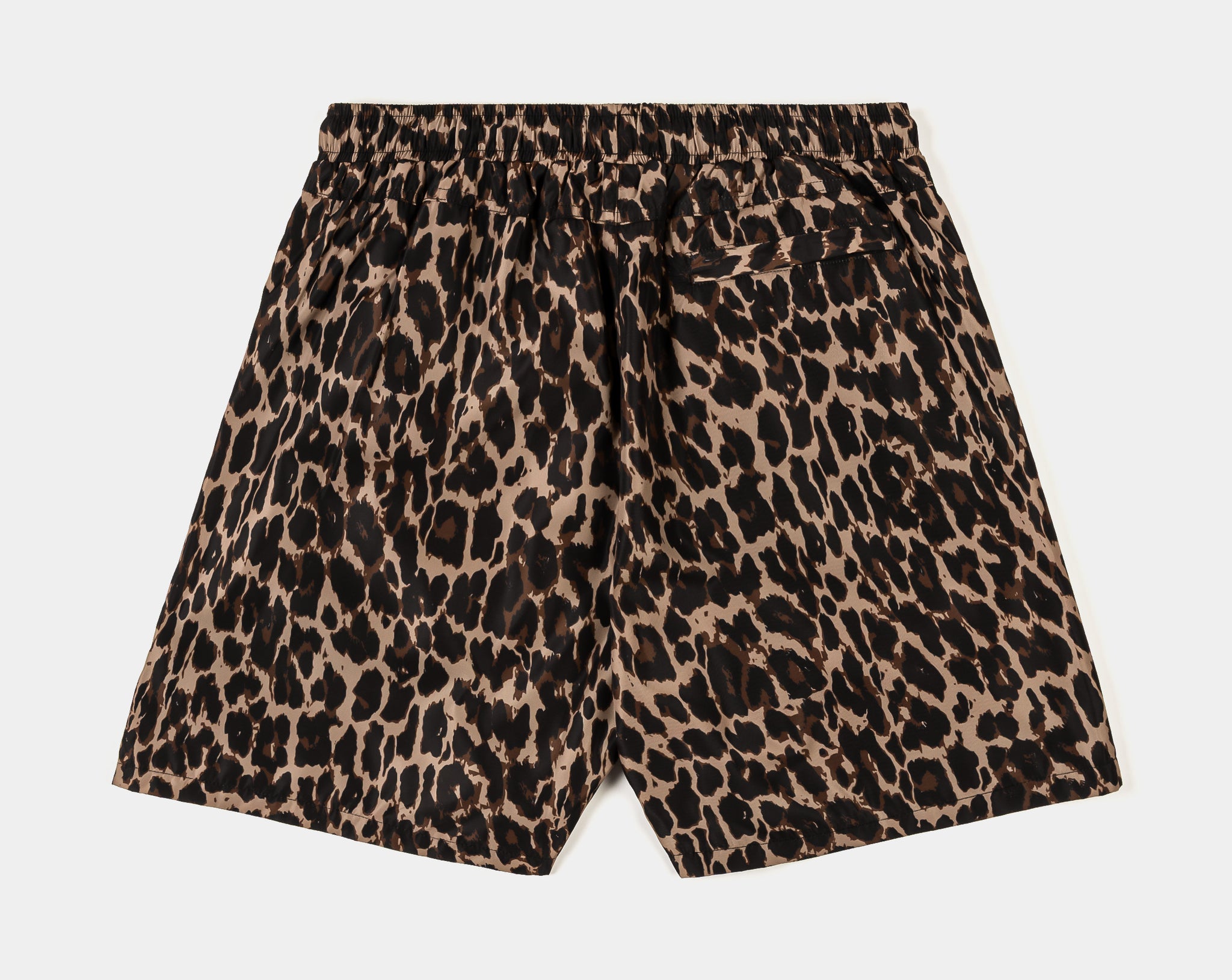 Maison Article Leopard Hybrid Mens Shorts Brown Beige MAHS505