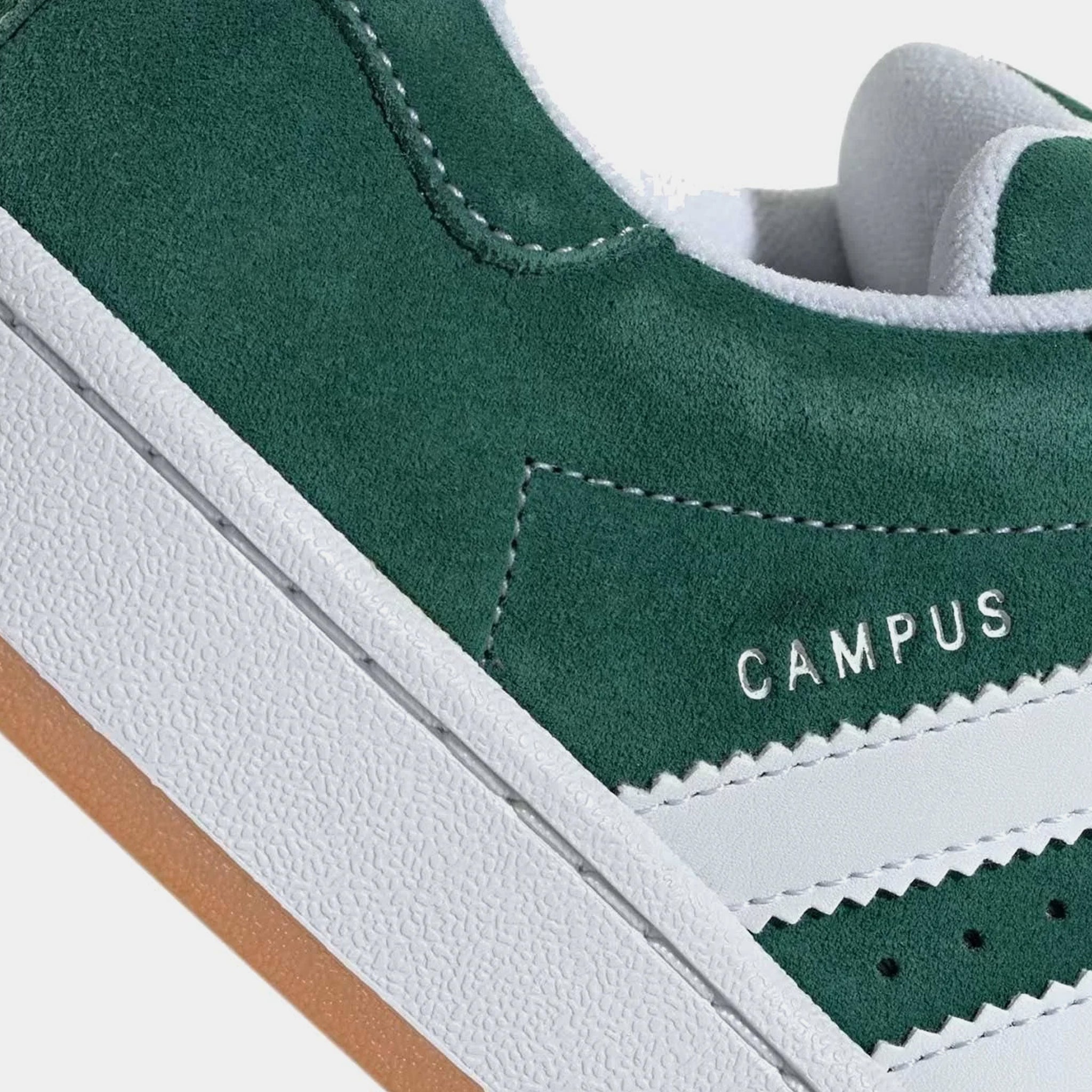 adidas Kids' Grade School Campus 00s Shoes, Size 5.5, Dark Green/White adidas Kids' Grade School Campus 00s Shoes, Size 5.5, Dark Green/White