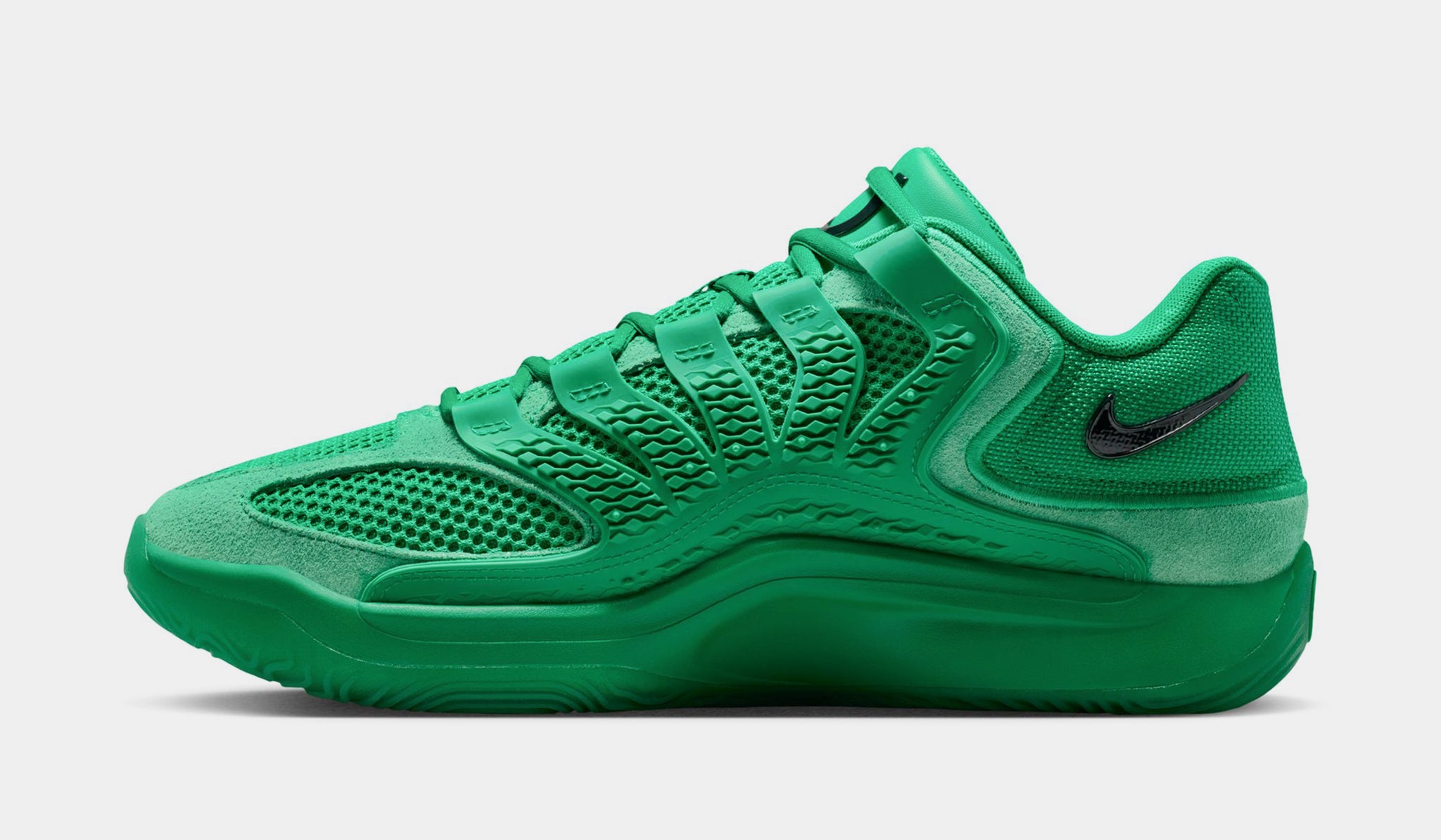 Nike KD 18 Warning Label Mens Basketball Shoes Stadium Green  display picture 2
