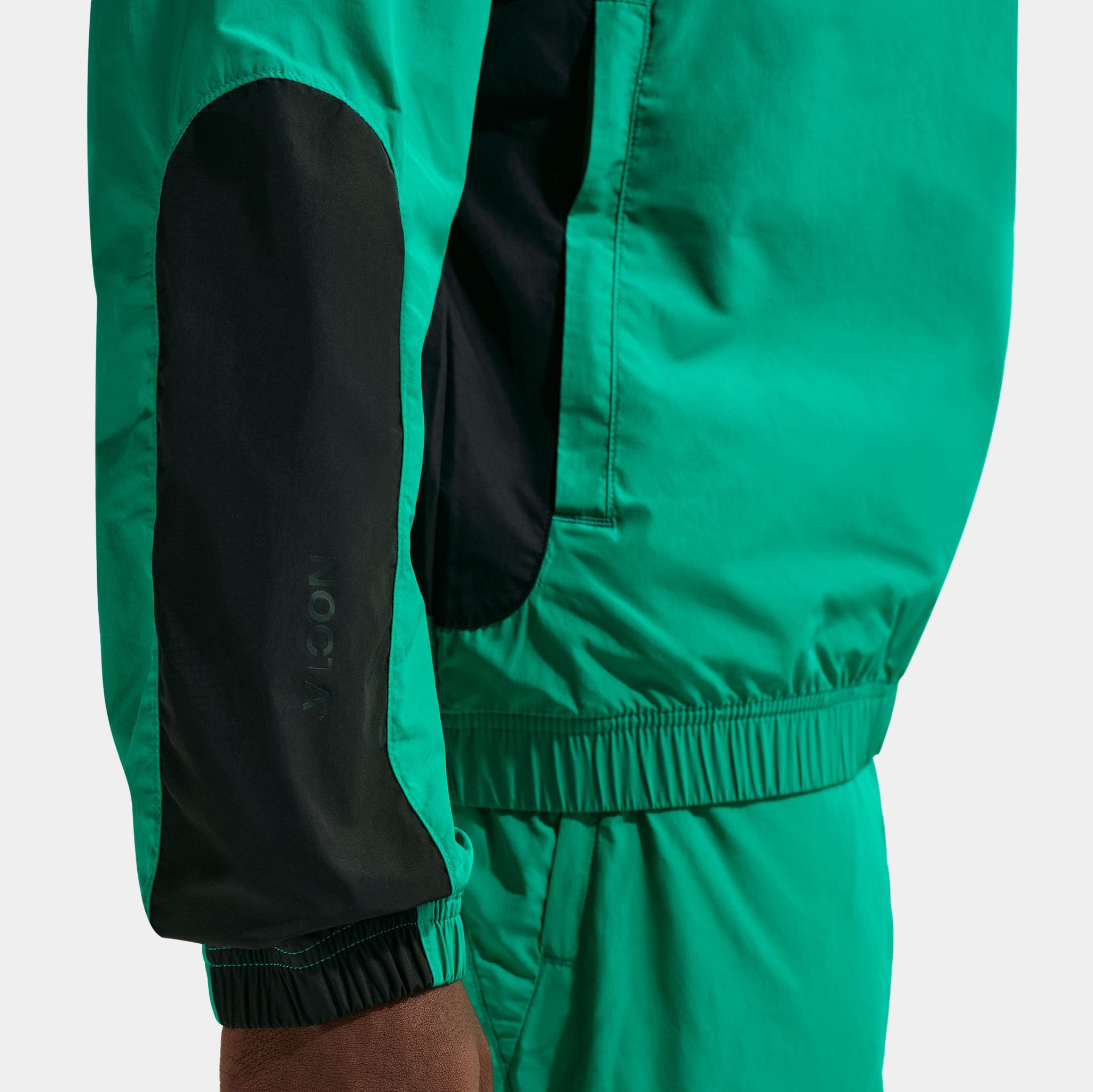Nike NOCTA Nylon Tracksuit Mens Jacket Neptune Green Black FN7666