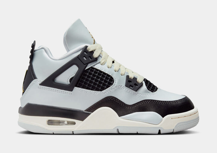 Jordan Air Jordan 4 Retro Platinum Gold Preschool Lifestyle Shoes