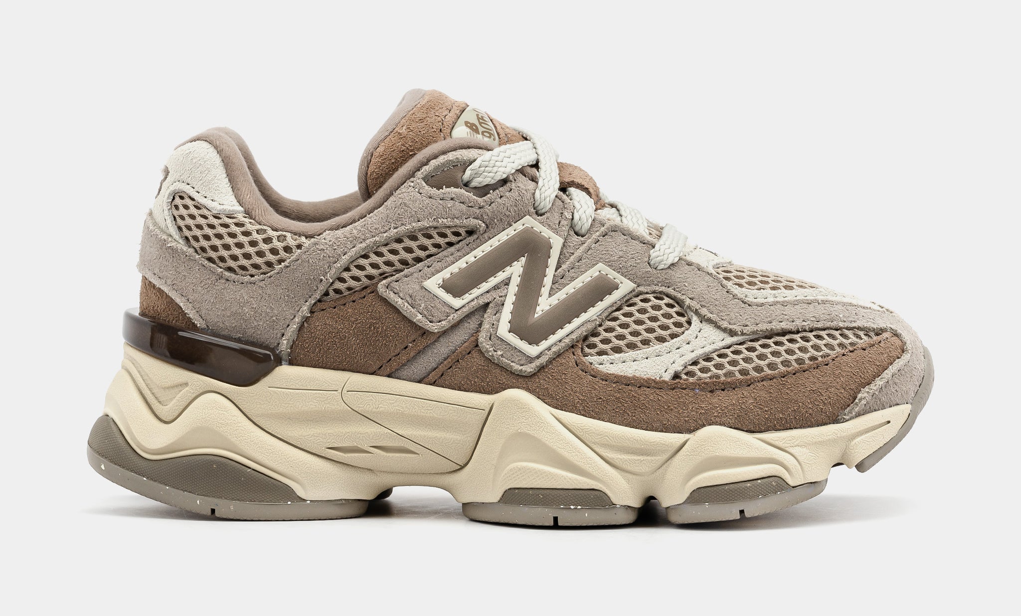 New Balance 9060 Preschool Running Shoes Mushroom Arid Stone PC9060EX ...