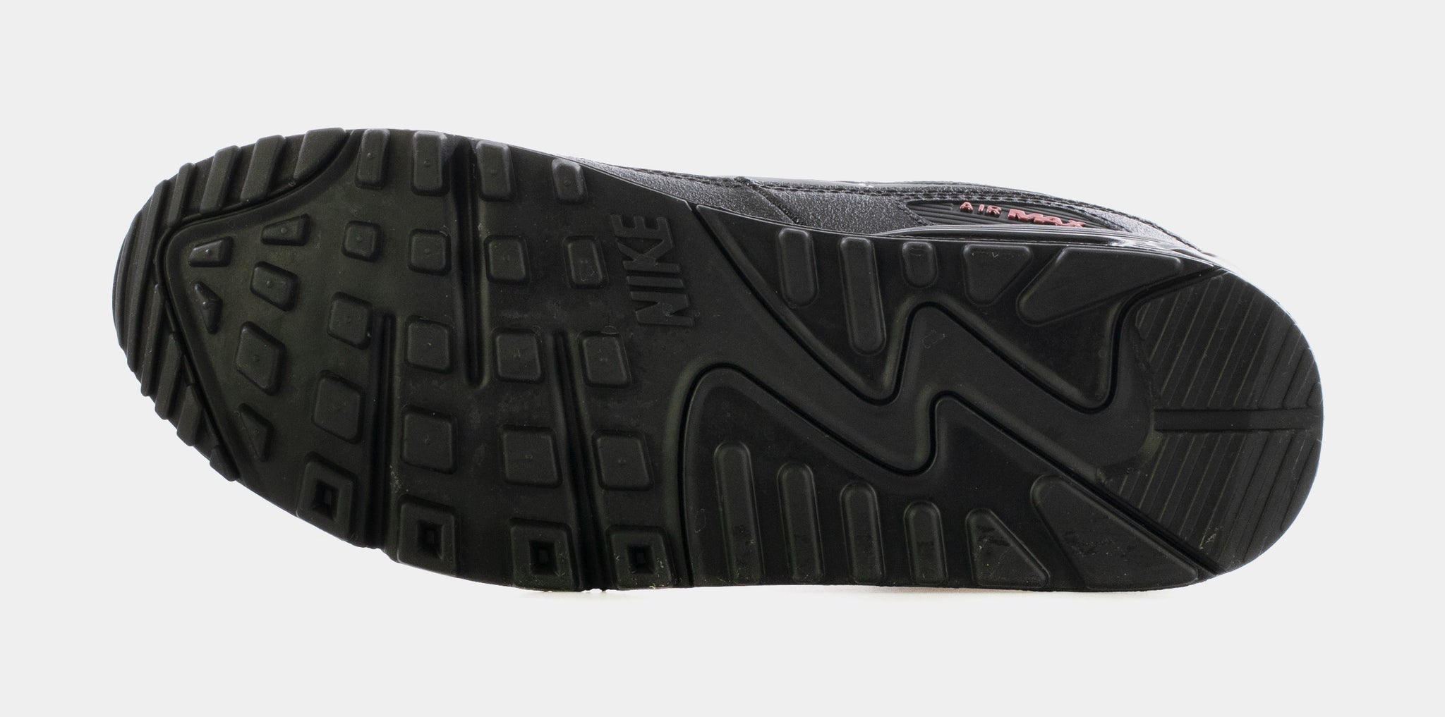 Nike Air Max 90 Mens Lifestyle Shoes Black Sport Red White  display picture 1