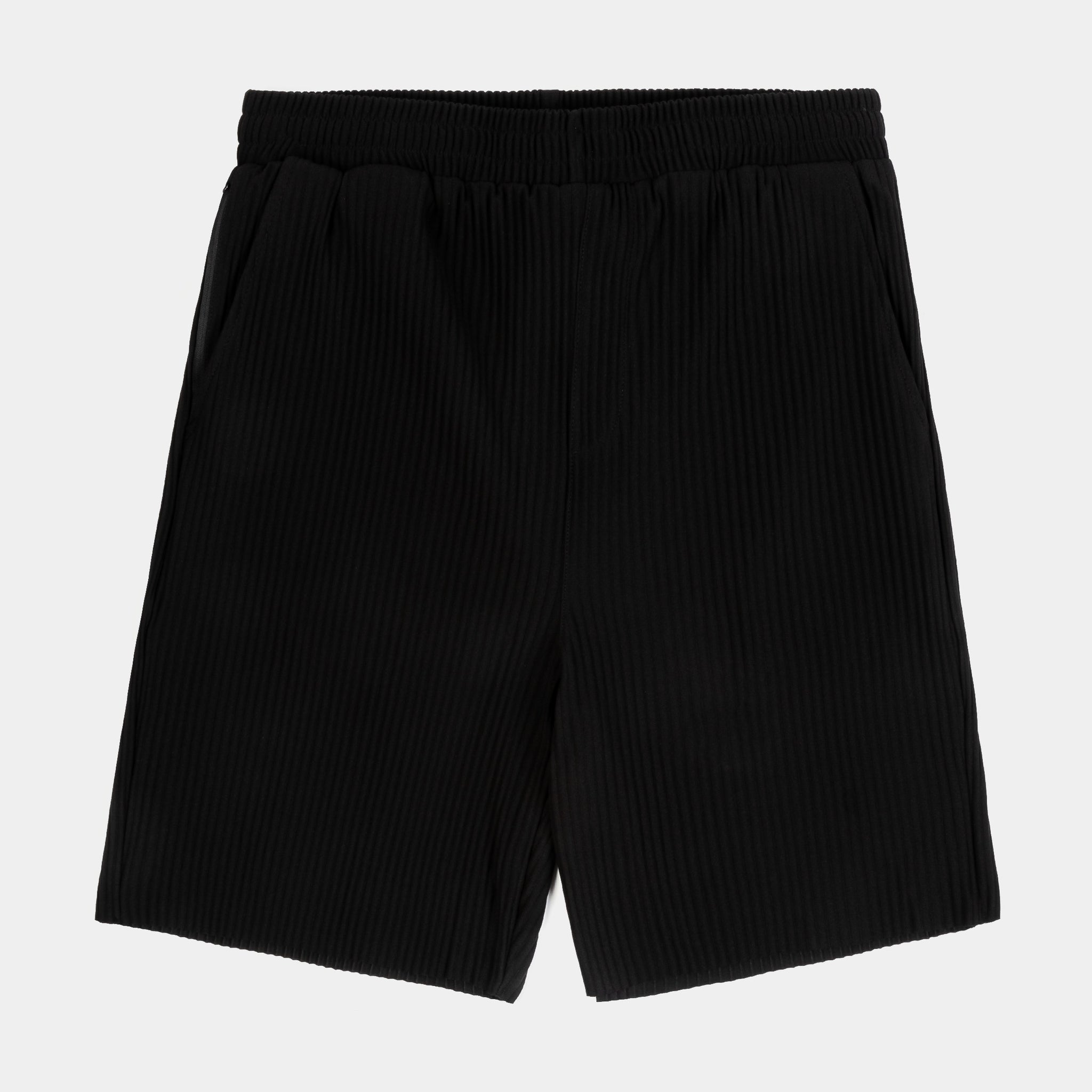 パンツ MASU 20SS pleated shorts 46 Maison Article Pleated Woven Mens Shorts Black MAPS02 – Shoe Palace