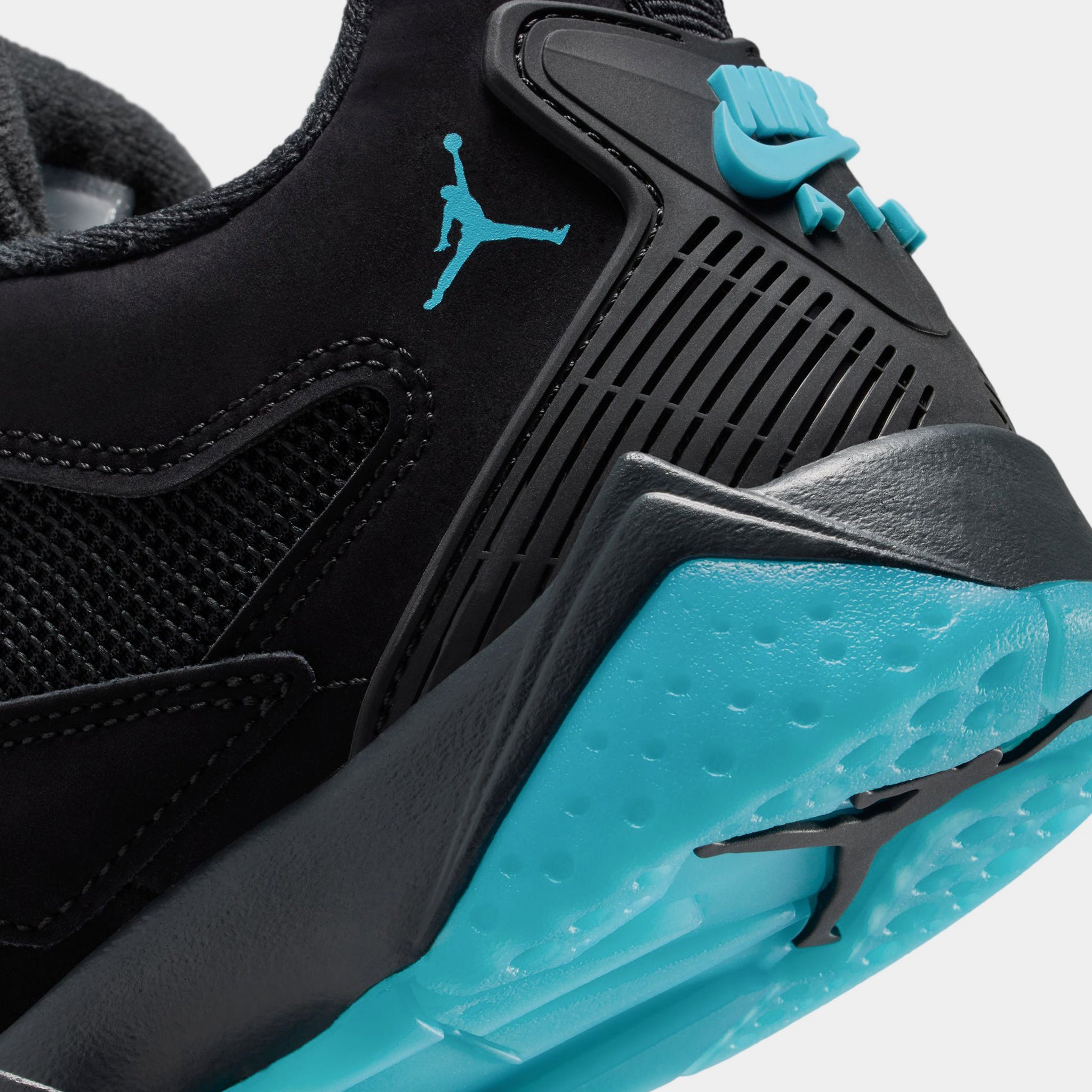 Jordan MVP 92 Gamma Blue Grade School Basketball Shoes Black  display picture 2