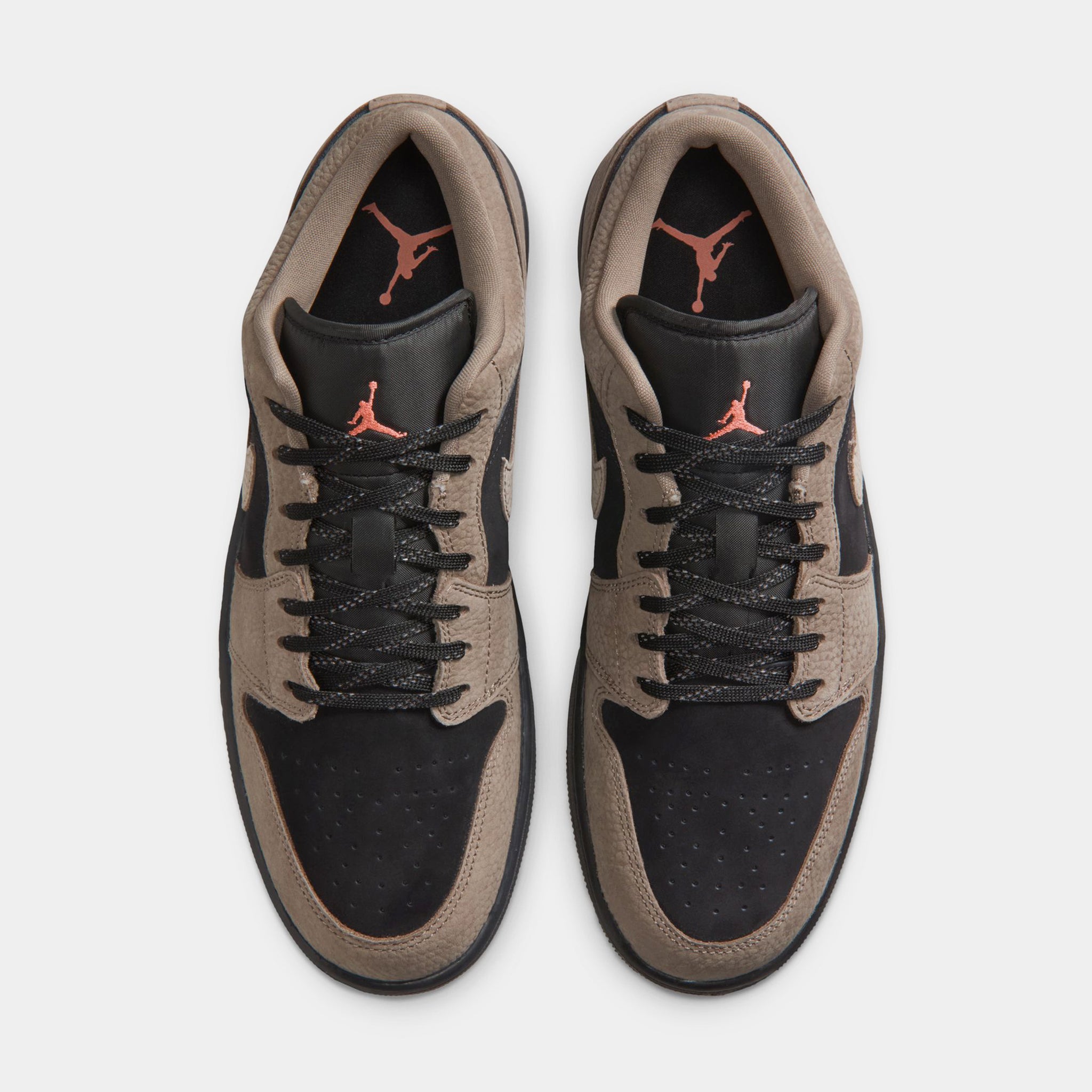 Jordan Air Jordan 1 Low SE Mens Lifestyle Shoes Black Light Wild