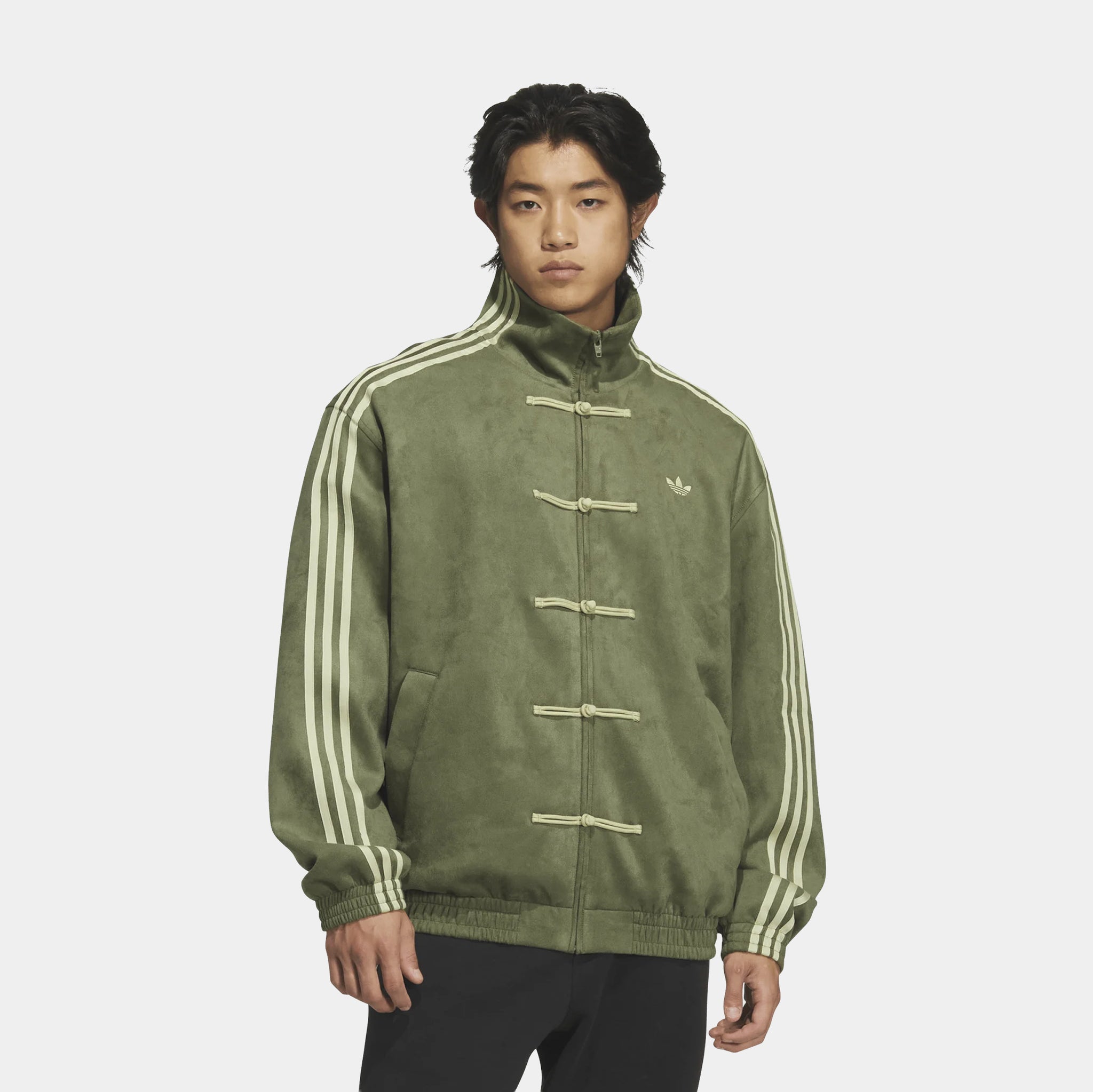 adidas Chinese New Year Mens Jacket Focus Olive KT3847 – Shoe Palace