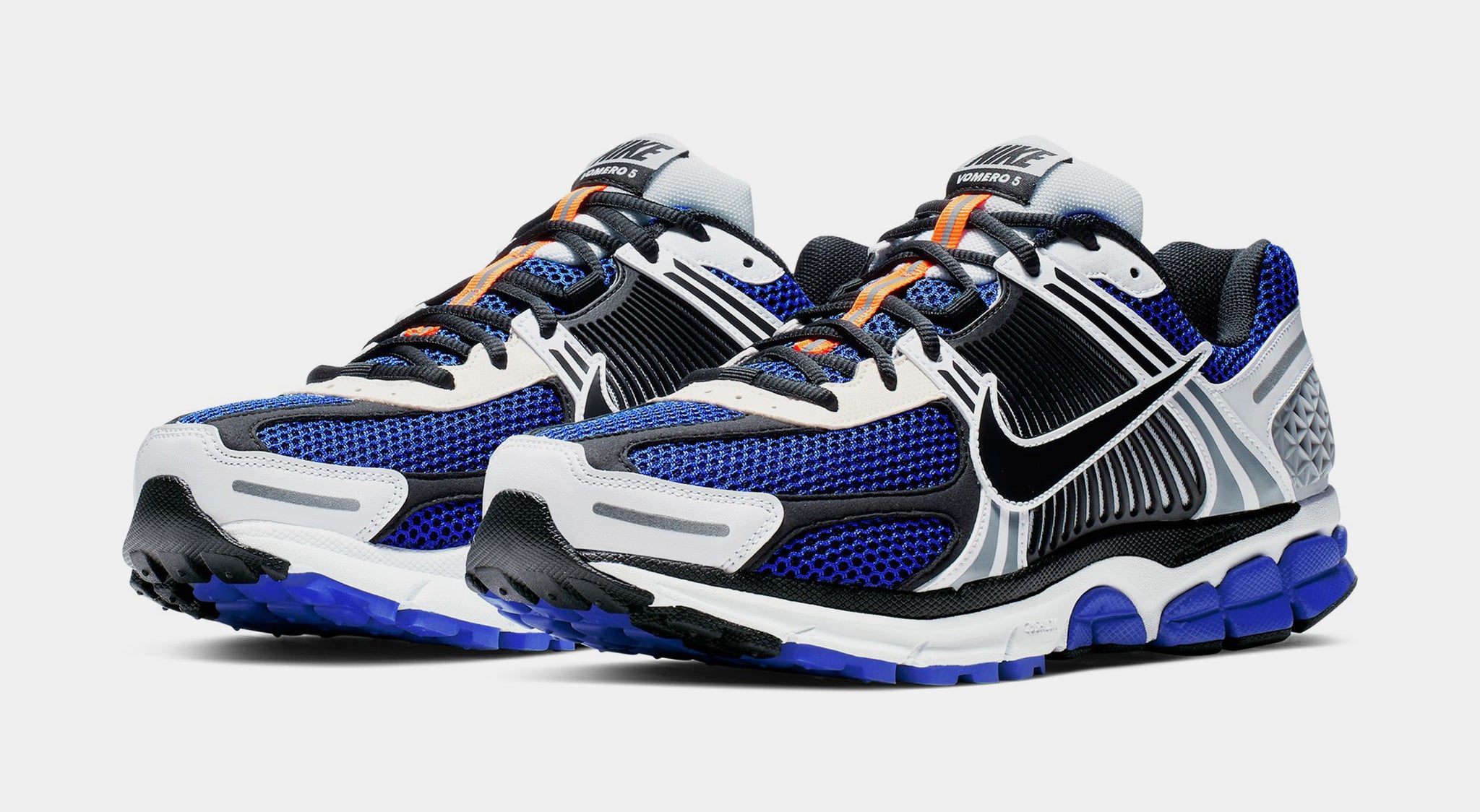 Nike Zoom Vomero 5 SE Mens Running Shoes White Racer Blue Black