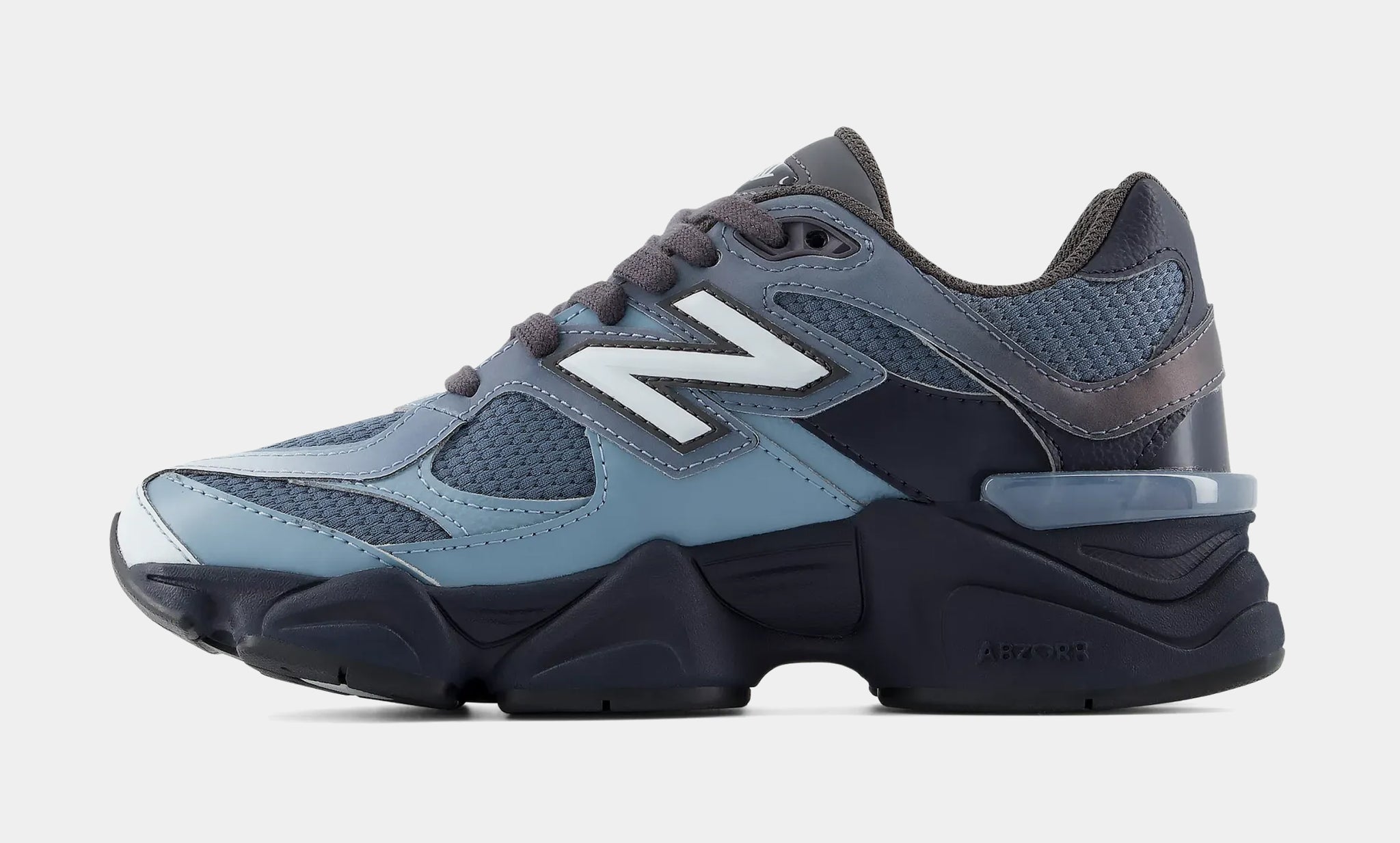 Yuu-i★　0915 New Balance 9060 Lace Grade School Lifestyle Shoes Shadow Blue