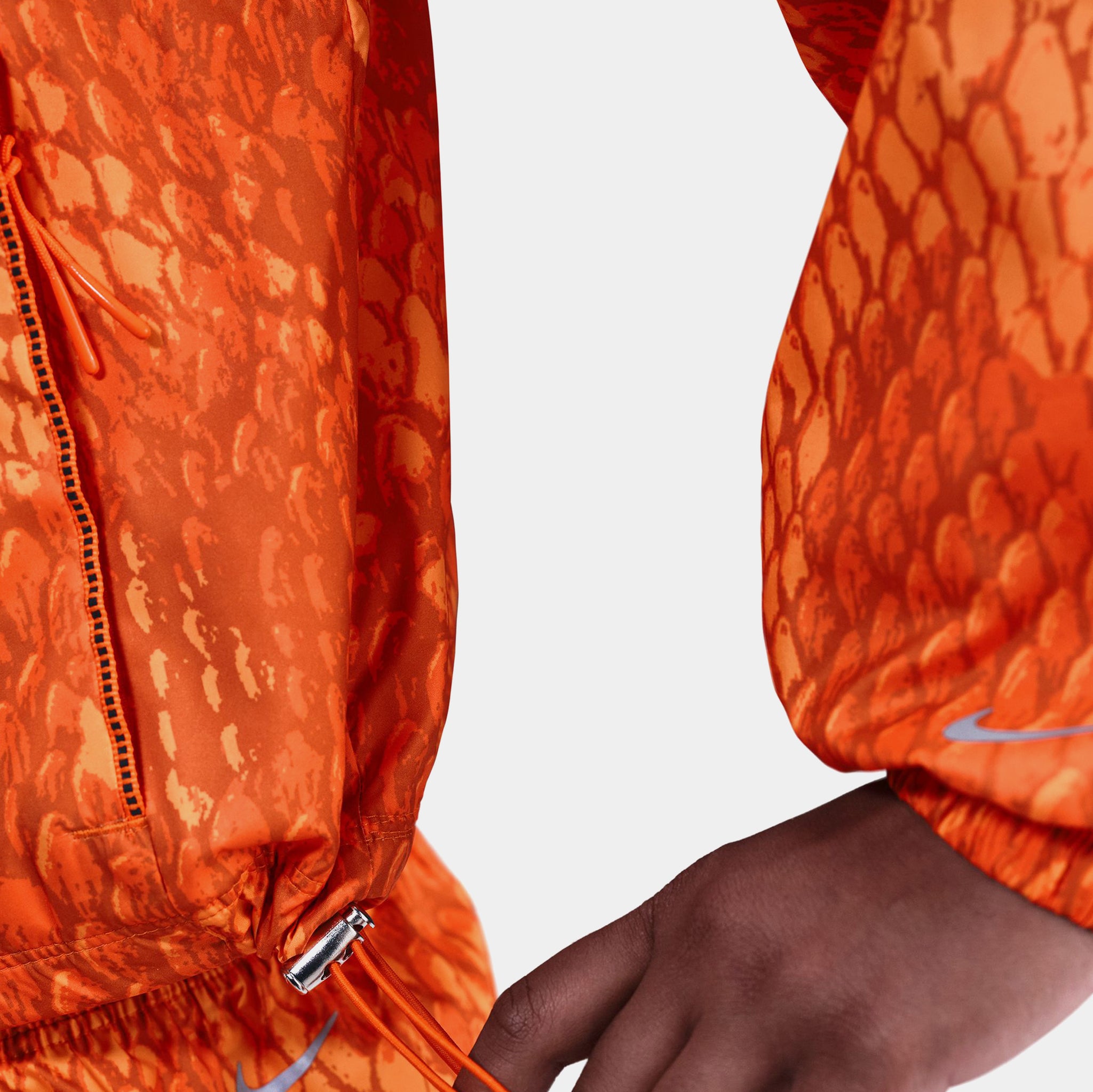 Nike Kobe Bryant Lightweight Woven Jacket Safety Orange White