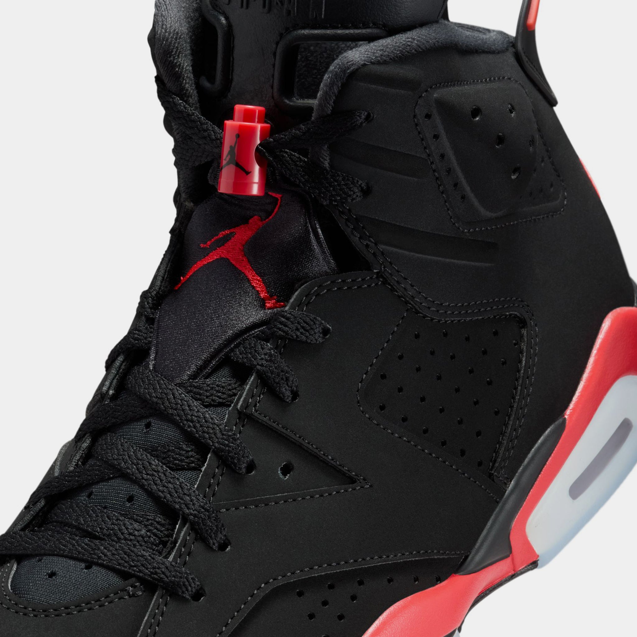 Jordan Air Jordan 6 Retro Infrared Salesman Mens Lifestyle Shoes 