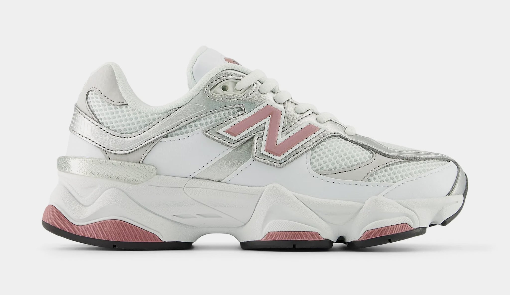 New Balance 9060 Grade School Lifestyle Shoes White Pink G906082T