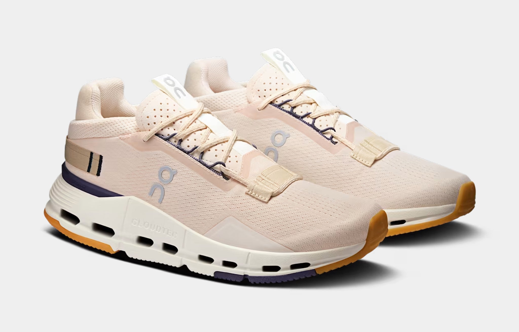 On Shoe Palace Exclusive Cloudnova 2 Womens Running Shoes Shell Flint ...