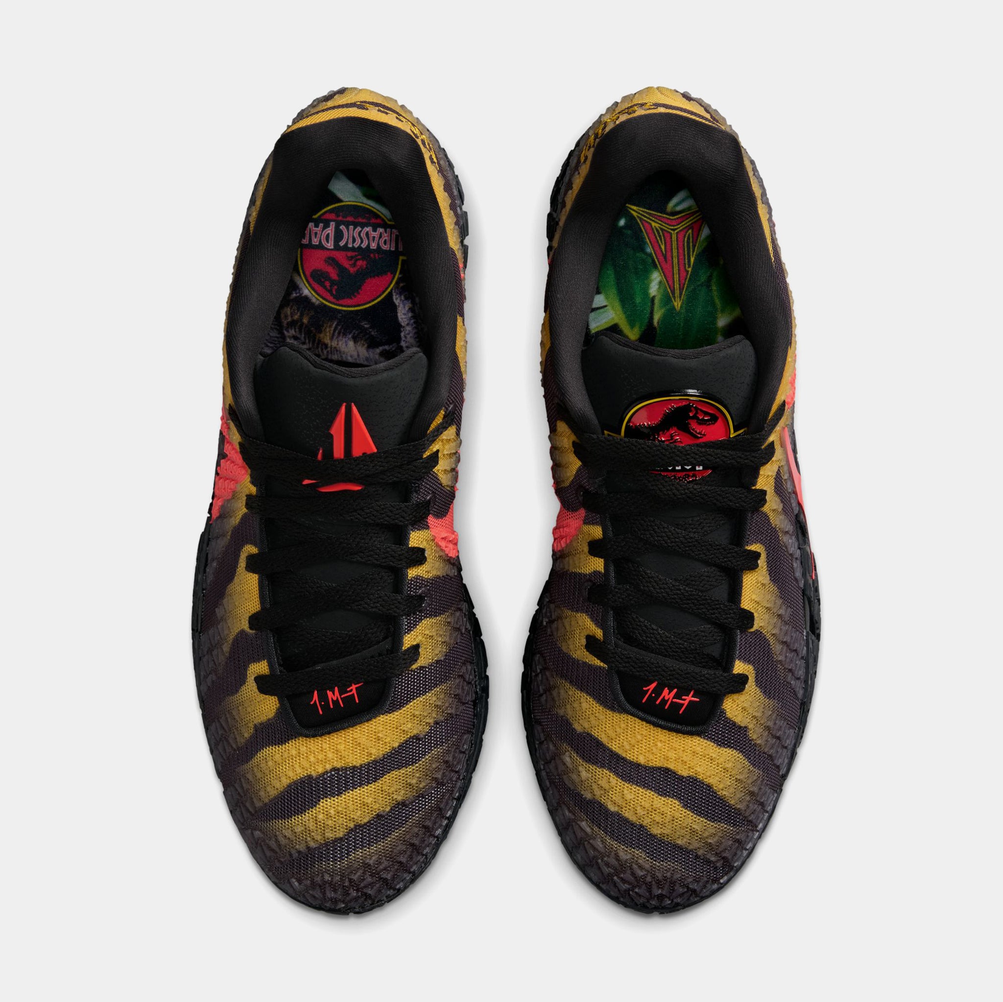 Nike Jurassic Park x Ja 3 Raptor Mens Basketball Shoes Anthracite