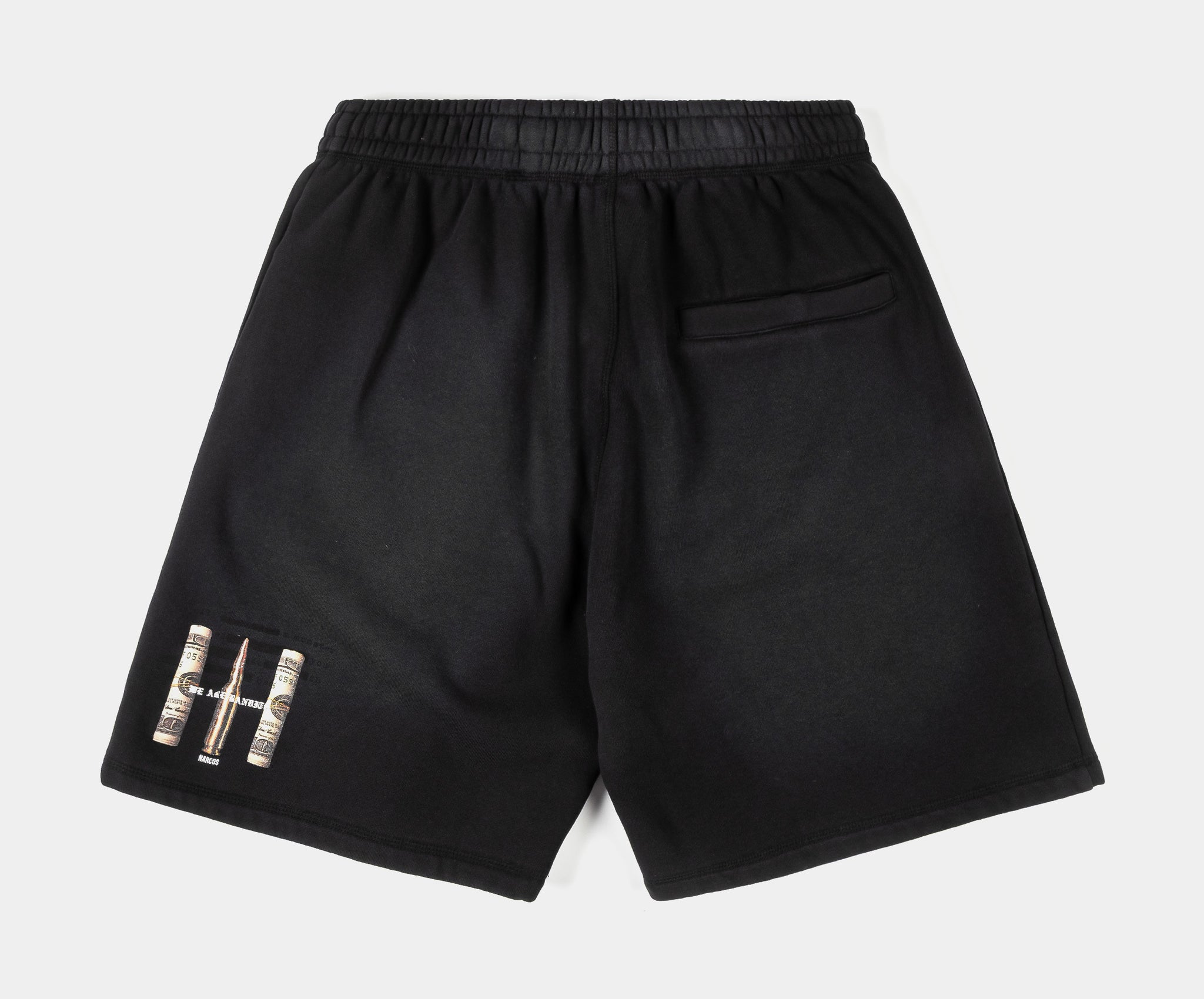 Shoe Palace SP x Narcos Bandits Long Fleece Mens Shorts Black