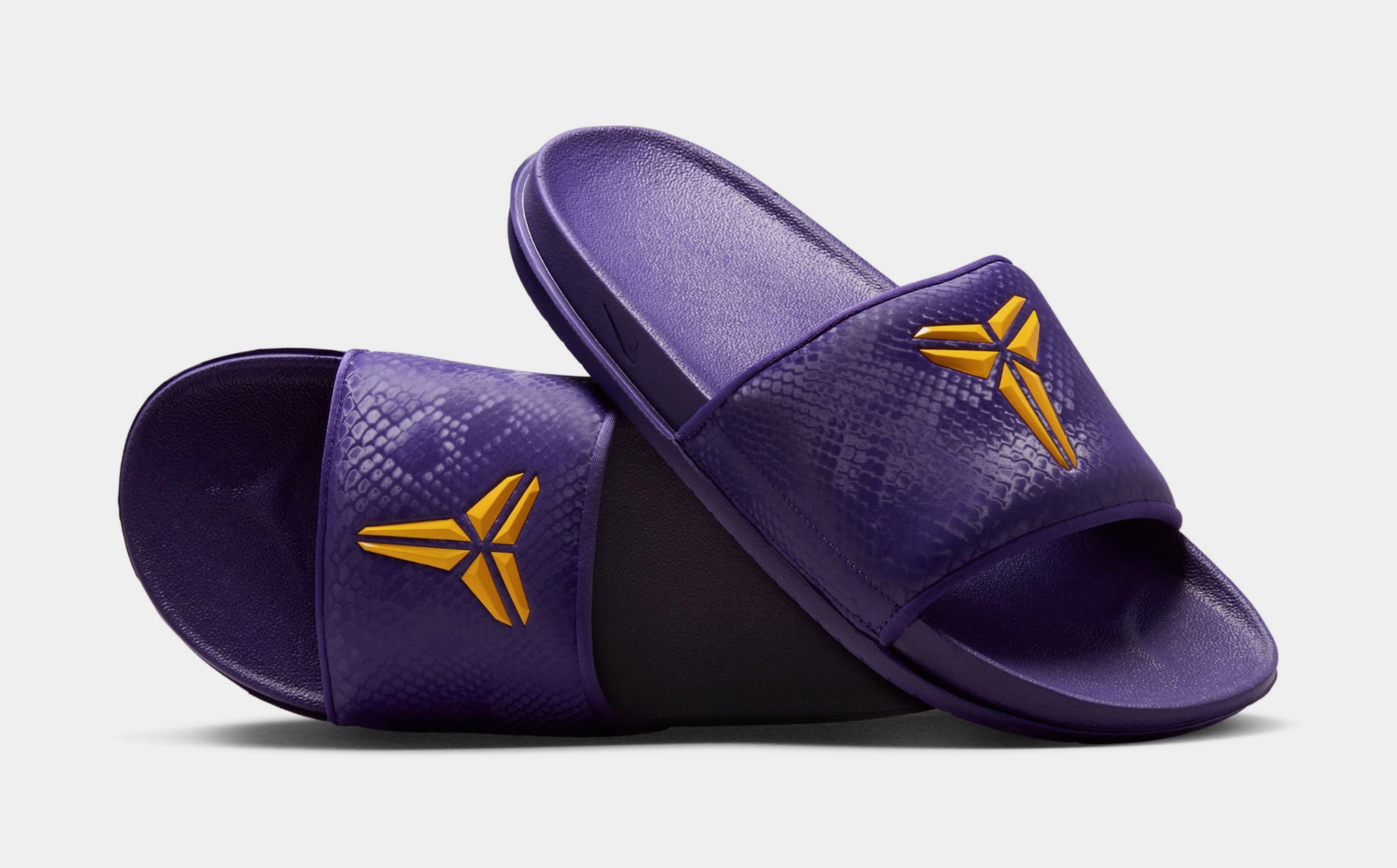 Nike Kobe Offcourt Slide Mens Sandal Court Purple University Gold
