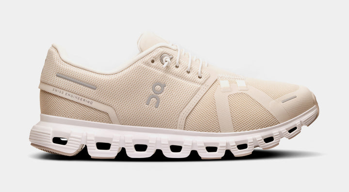 Chaussures De Running On Running Cloud 6 Verse - Blanc/marron, Femme, Neuves Avec Boîte
