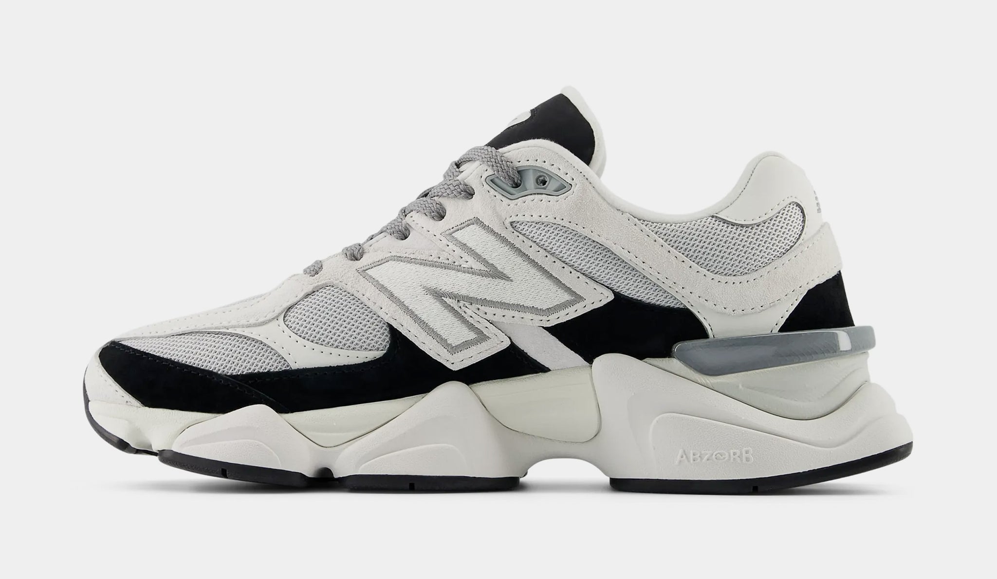 New Balance 9060 Mens Running Shoes Grey Jet Black U9060JBB – Shoe