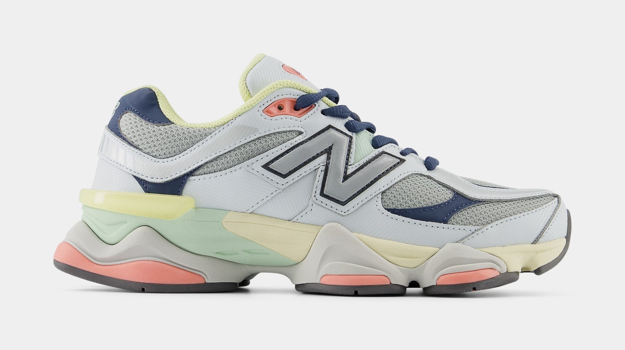 New Balance Men’s Navy, Gray & Yellow Athletic Sneakers ALD / New Balance Made in USA 1300 – Aimé Leon Dore main image 2