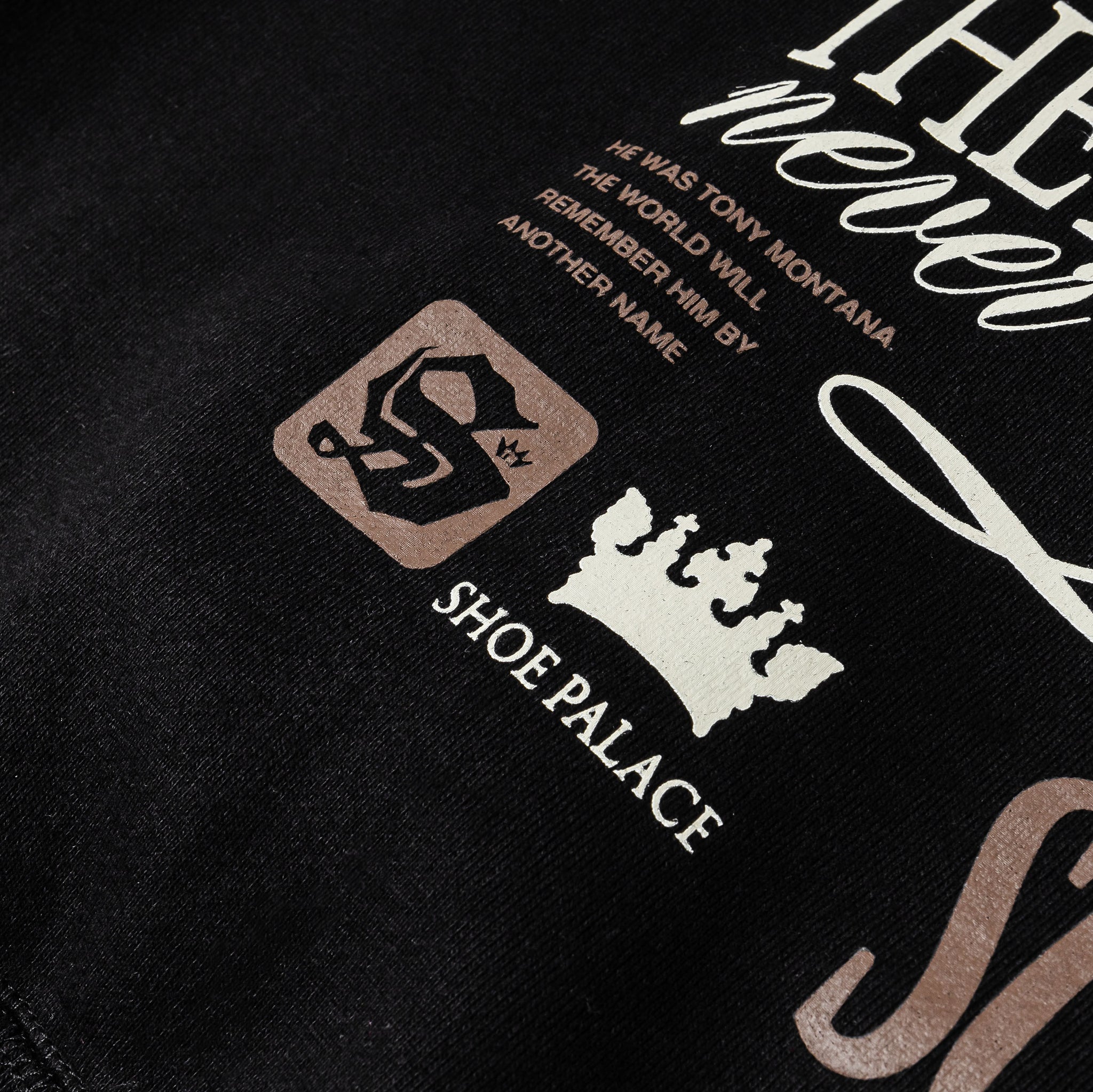 Shoe Palace SP x Scarface Chico Zip Up Mens Hoodie Black Taupe 