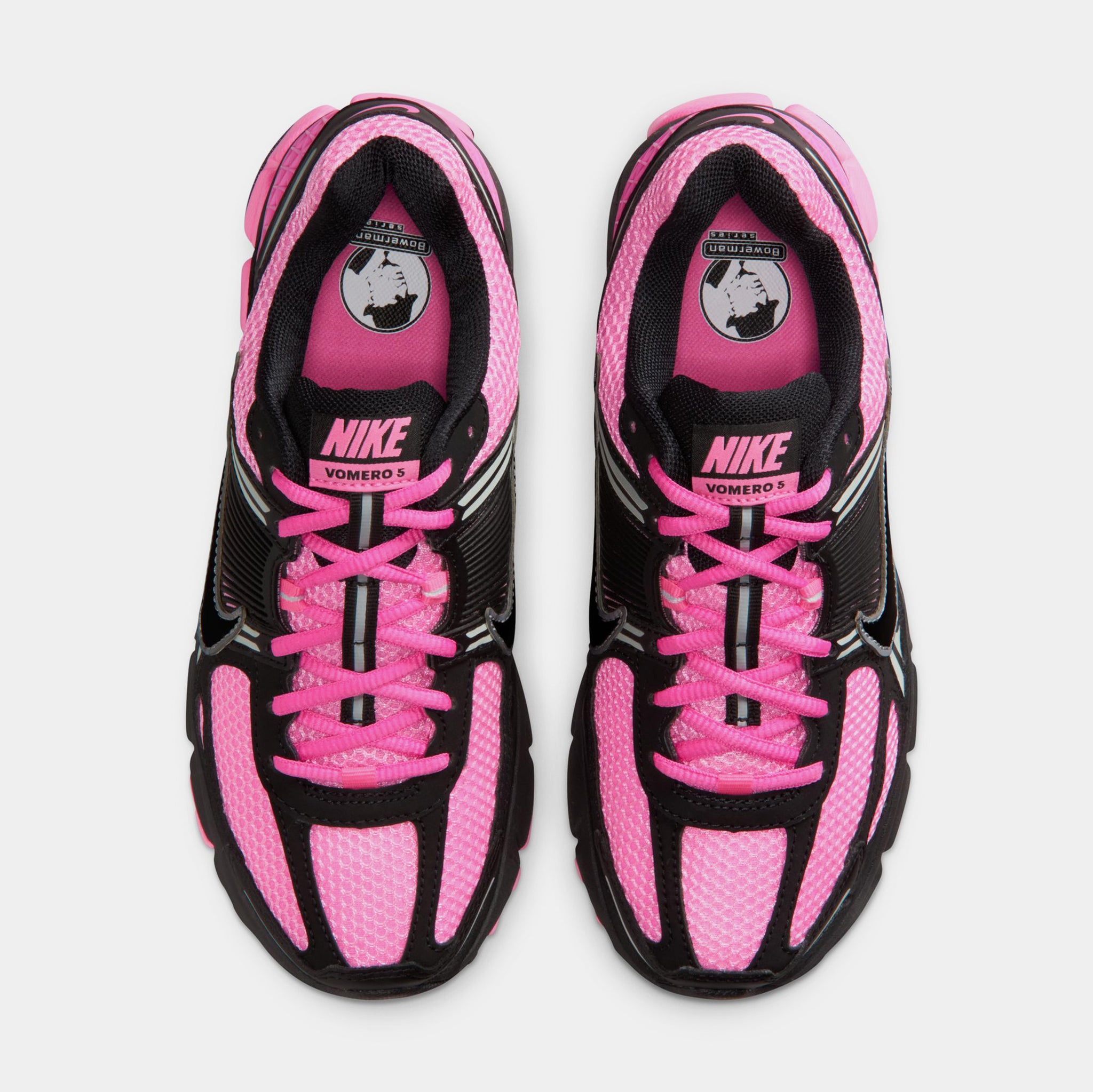 pink and black nike shoes womens