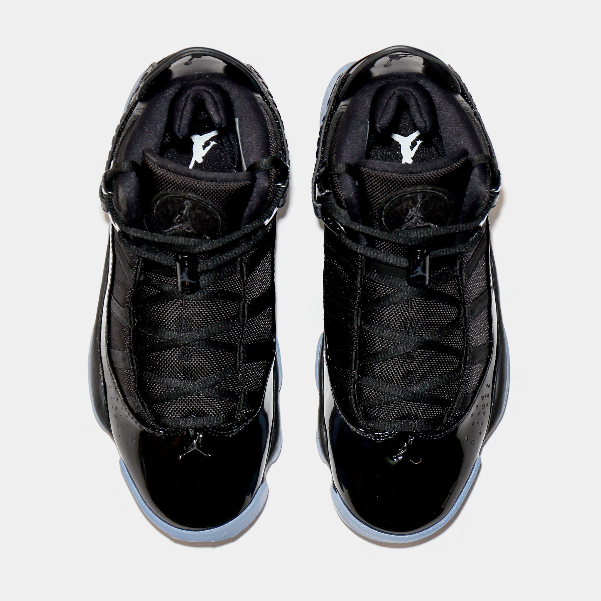 Jordan 6 Rings Mens Basketball Shoes Black White 322992-011 – Shoe Palace