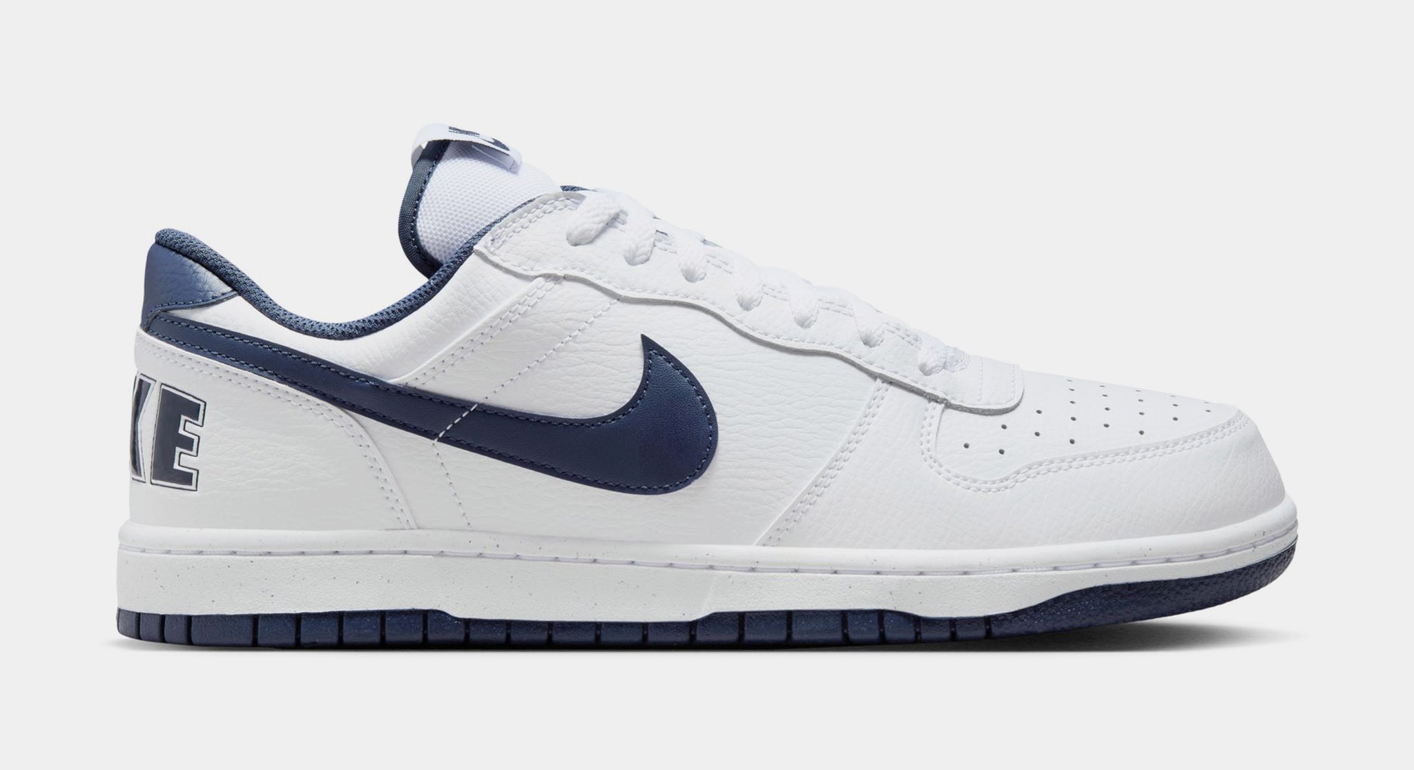 Nike Big Low Midnight Navy Mens Lifestyle Shoes White Midnight