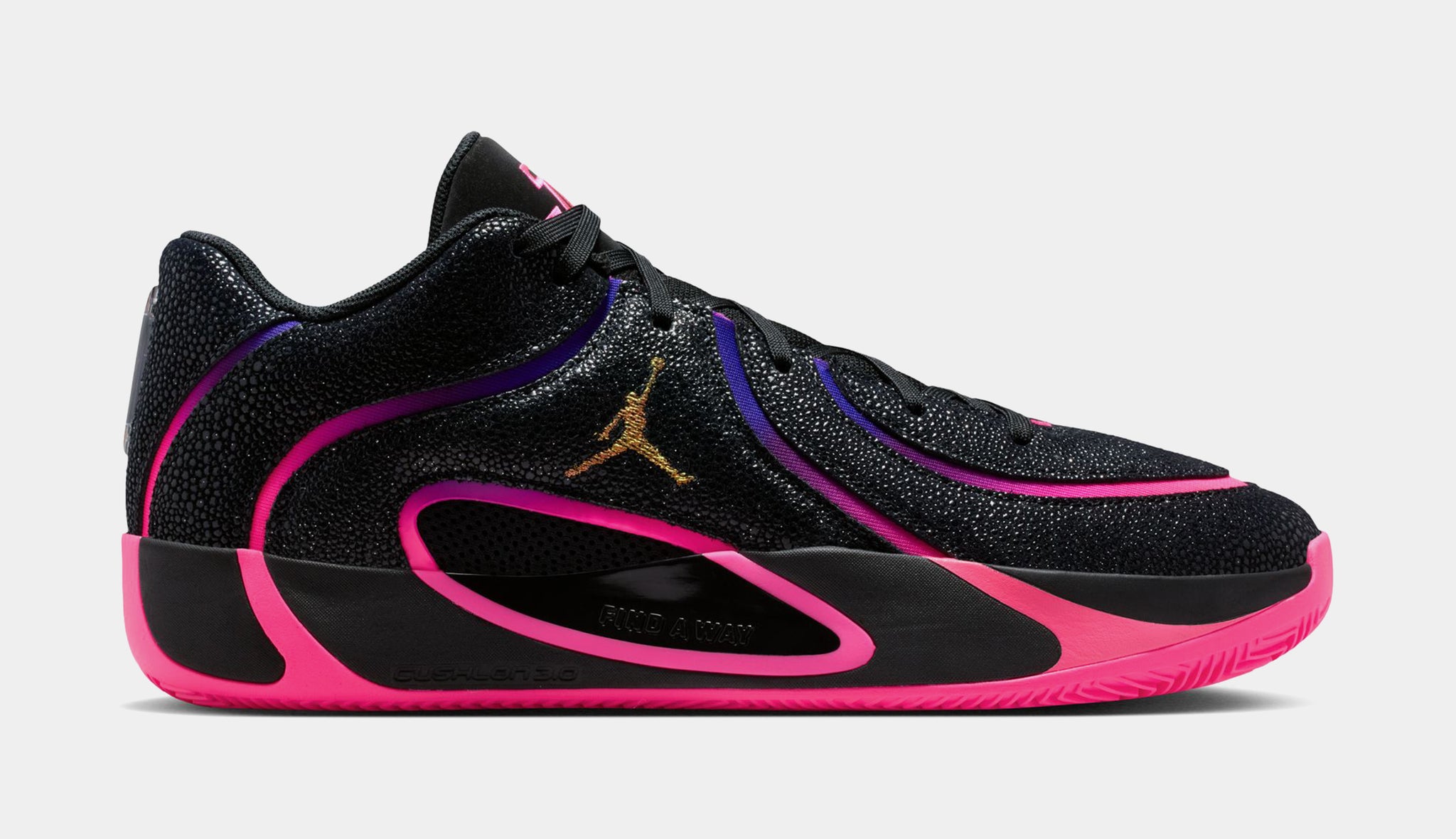 Jordan Tatum 4 Smooth Soul Vol.2 Mens Basketball Shoes Black Hyper