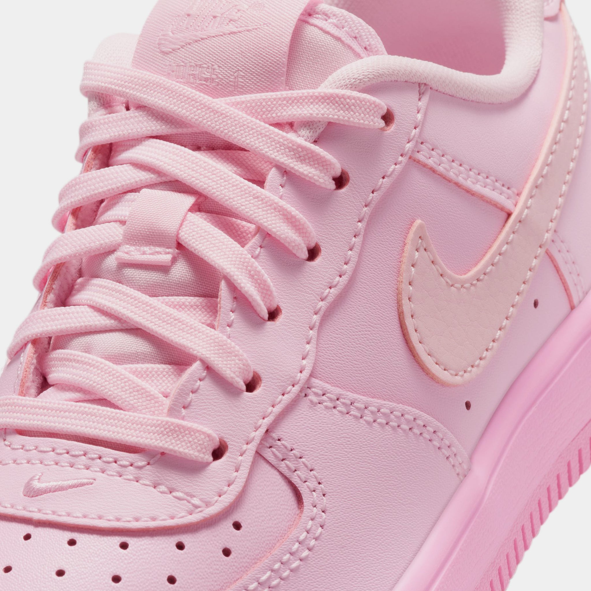 Nike Air Force 1 Low Preschool Lifestyle Shoes Pink Foam Pink Rise
