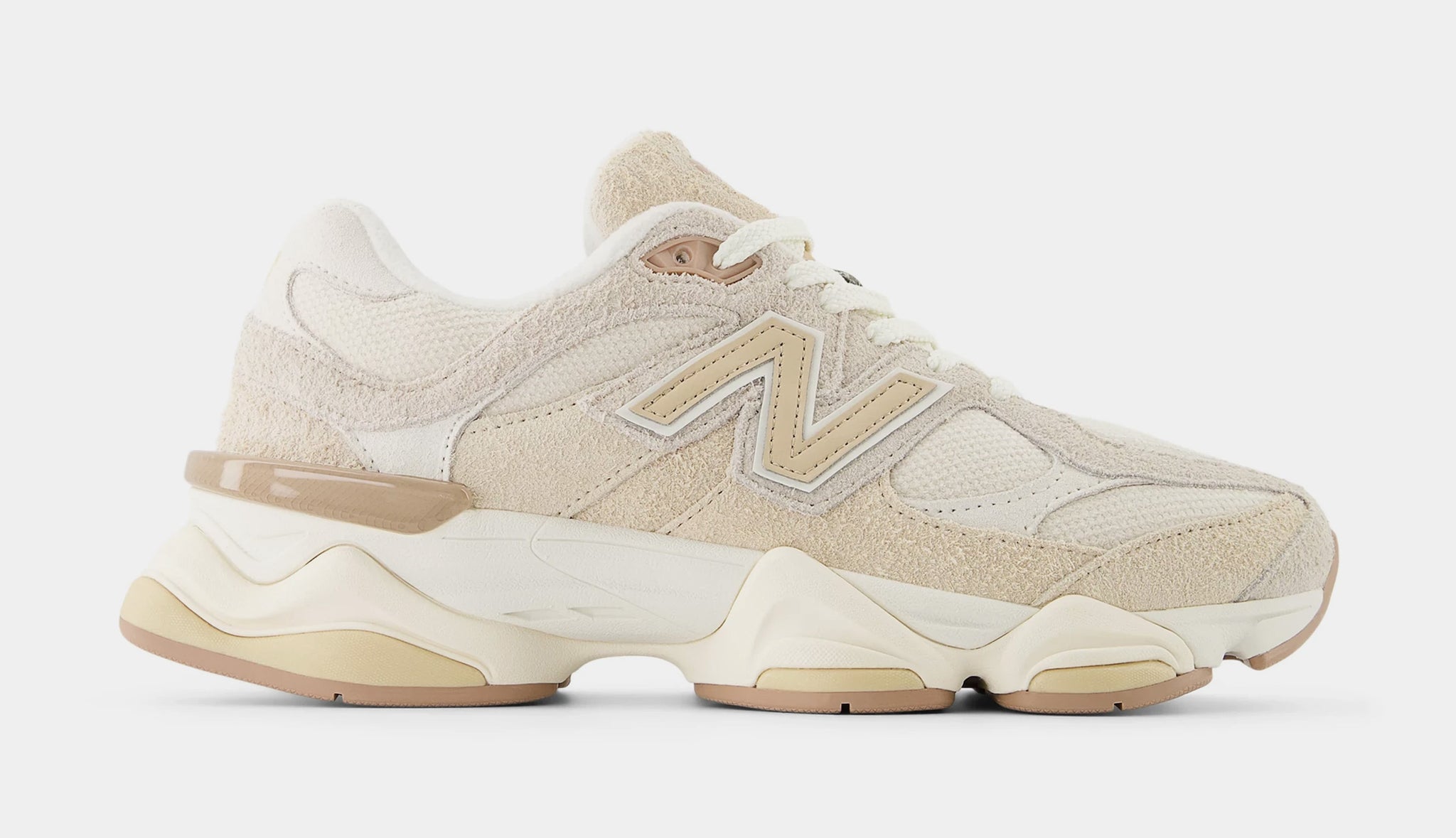 New Balance 9060 Mens Lifestyle Shoes Bisque Frosted Glass