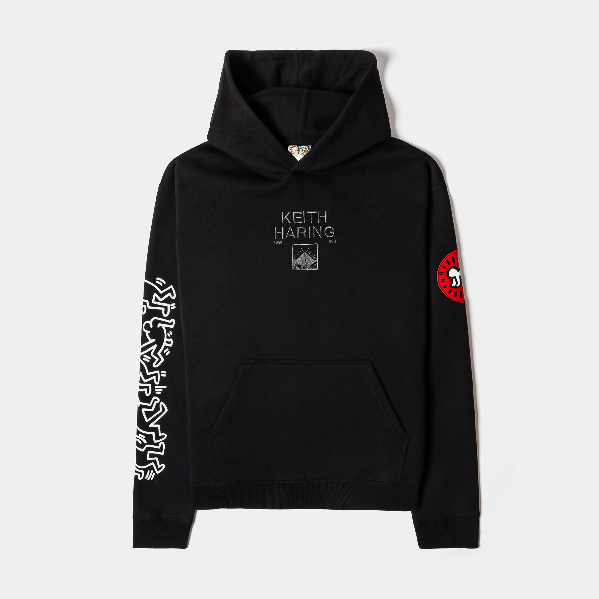Shoe Palace SP x Keith Haring 1985 Pullover Mens Hoodie Black Red