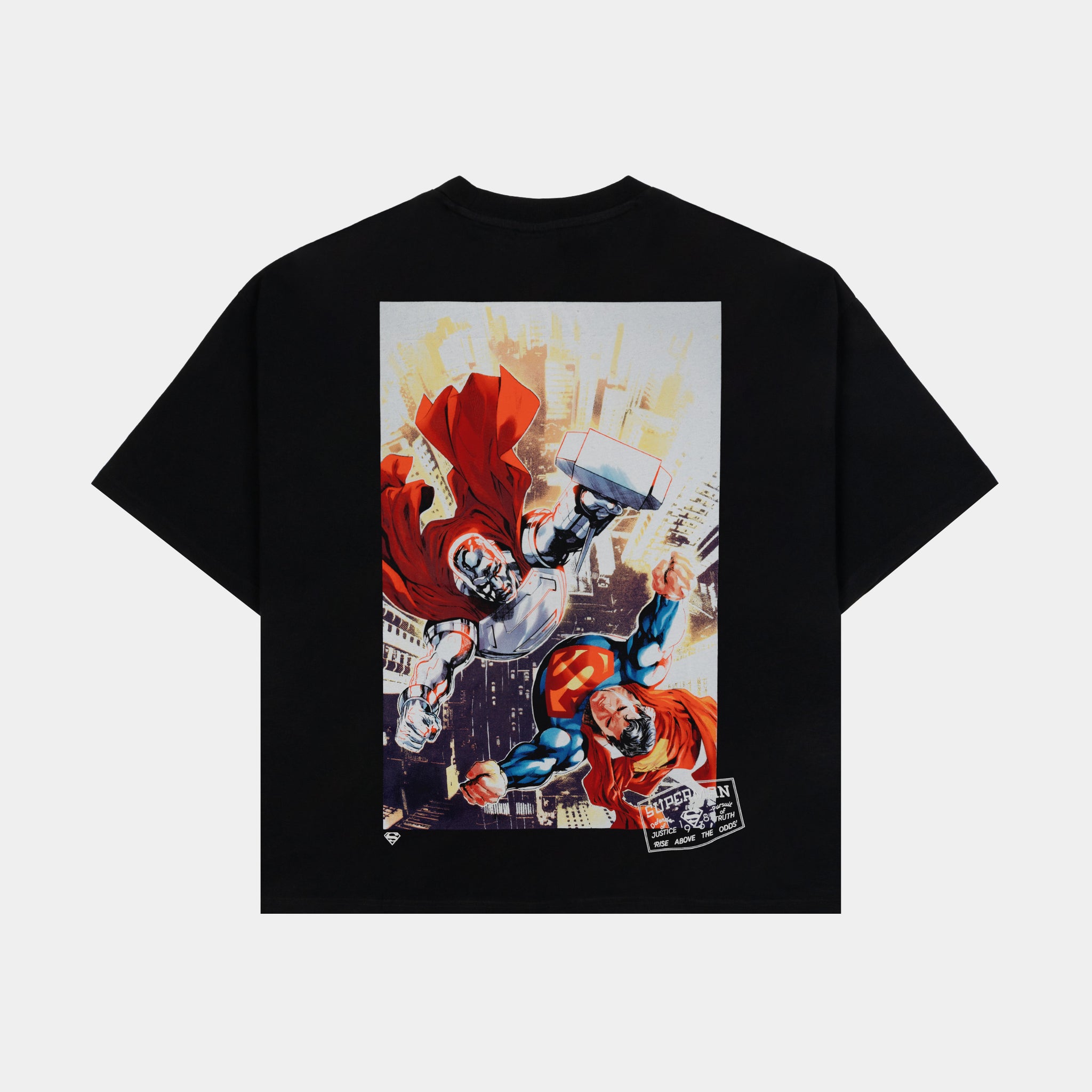 Shoe Palace SP x Superman Soaring Mens Short Sleeve Shirt Black