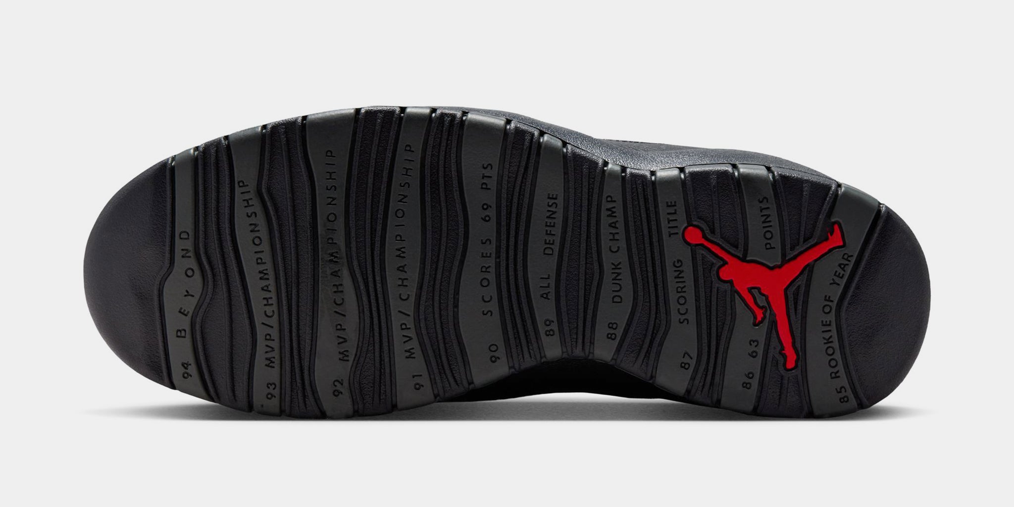 Jordan Air Jordan 10 Retro Shadow Mens Lifestyle Shoes Charred 