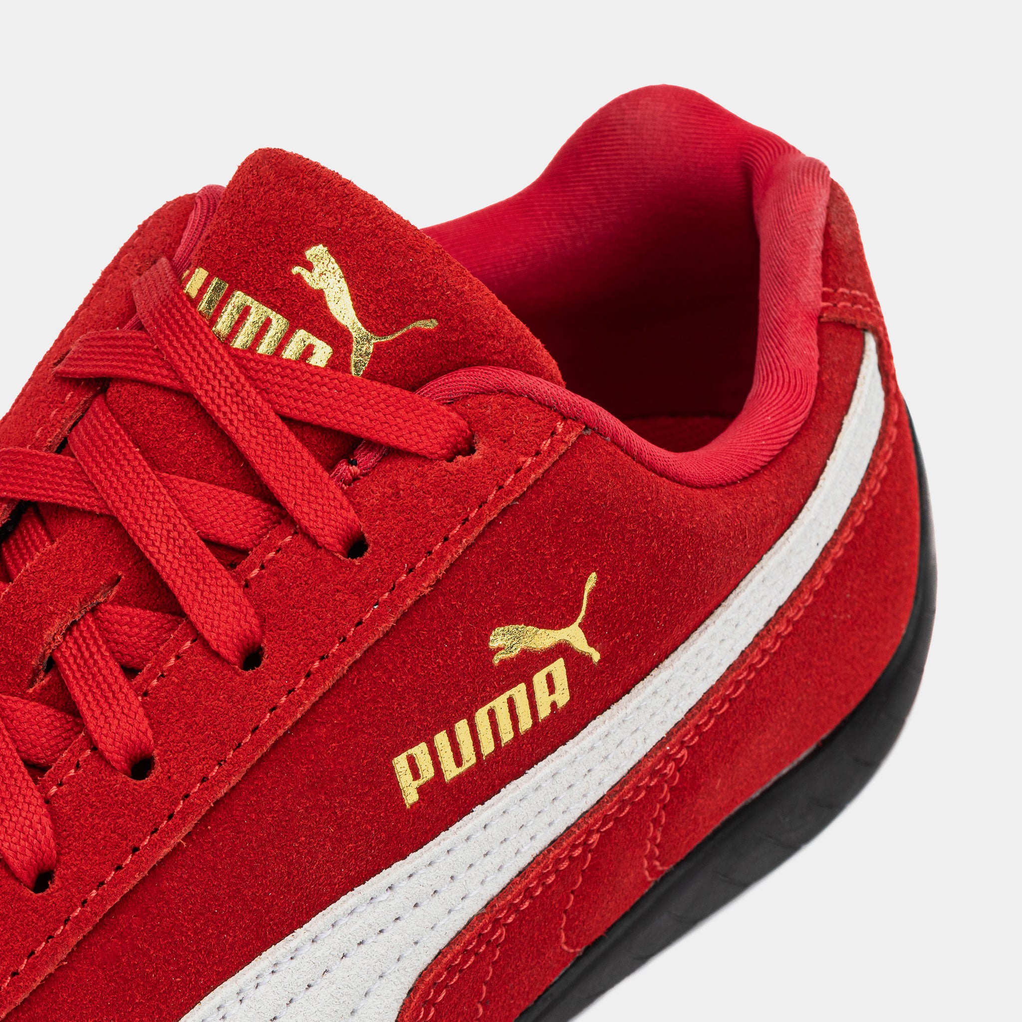 PUMA Speedcat OG Grade School Lifestyle Shoes Red White 401698 02