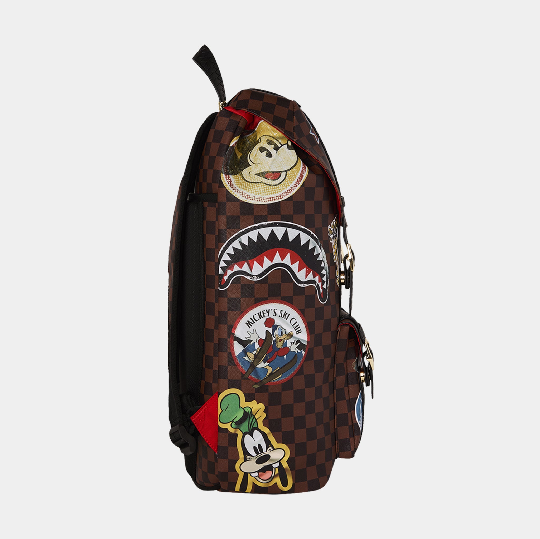 Sprayground Mickey Mouse Global Mogul Hills Mens Backpack Brown