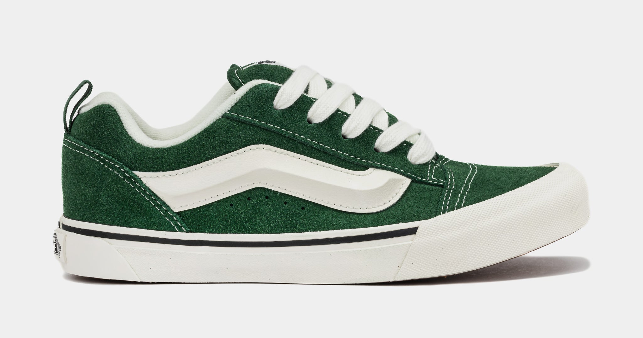 Vans Knu Skool Grade School Skate Shoes Green White D2TGRN – Shoe