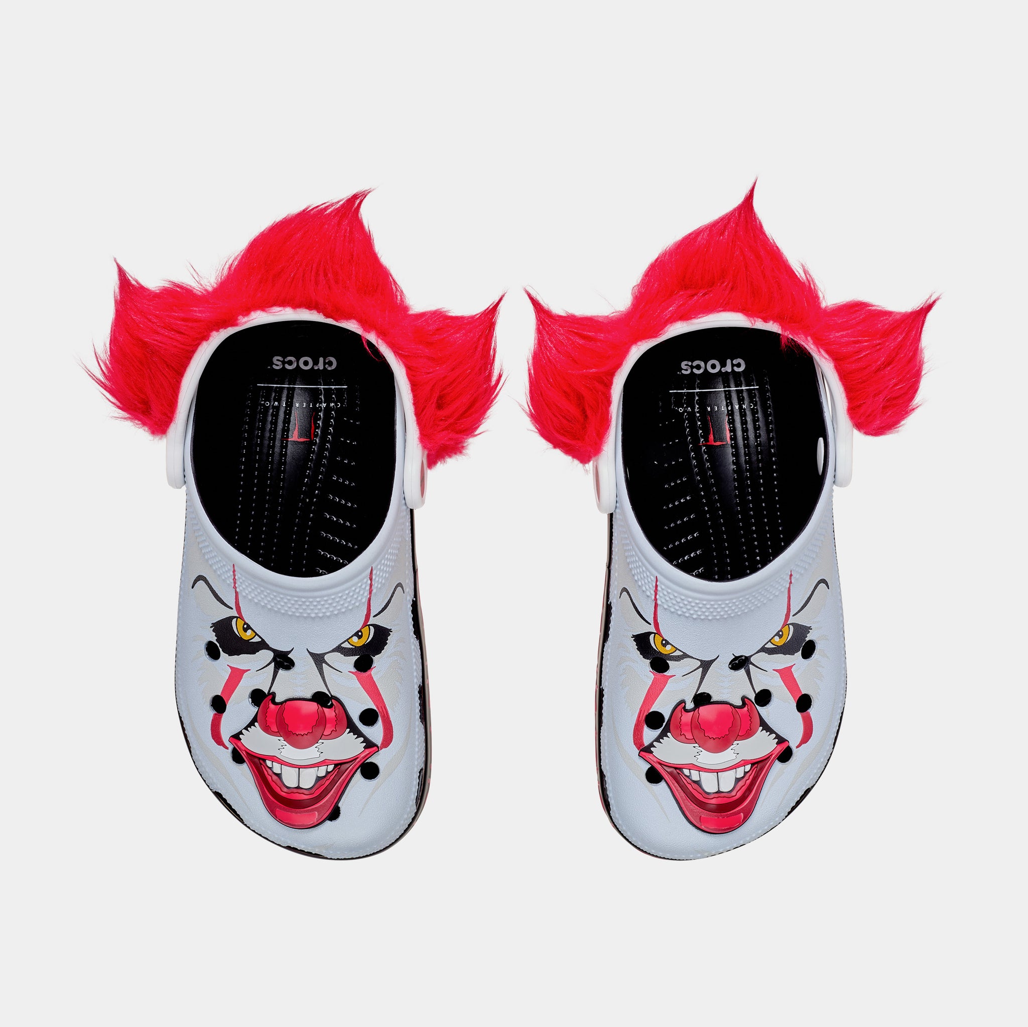 Crocs x IT Chapter 2 Pennywise Classic Clog Mens Size 12 Shoes 212351-90H CROCS IT Pennywise Classic Clog 212351-90H - Shiekh main image 4