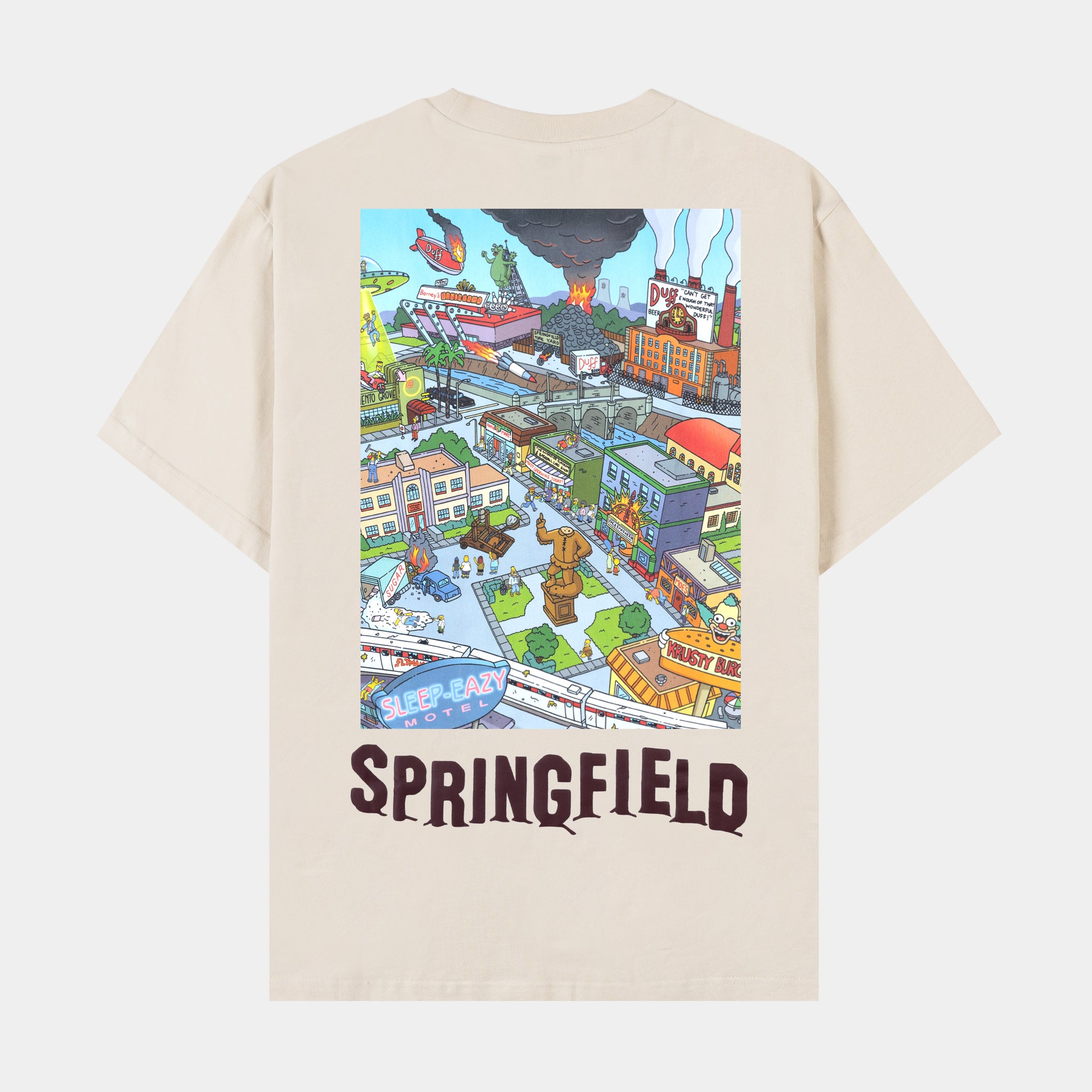 Shoe Palace The Simpsons By Shoe Palace Springfield Mens Short Sleeve ...