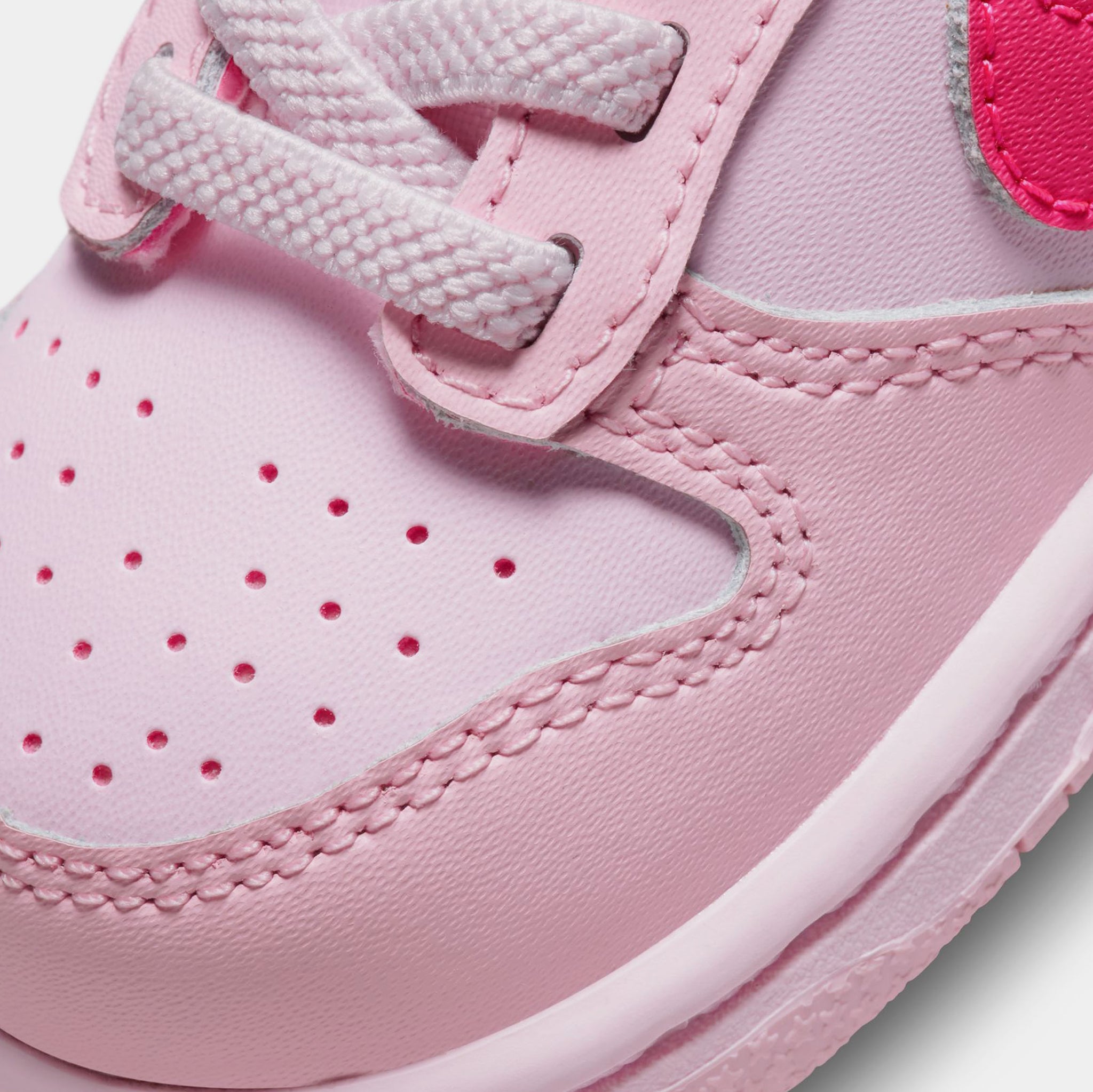 Nike Dunk Low Triple Pink Infant Toddler Lifestyle Shoes Pink 