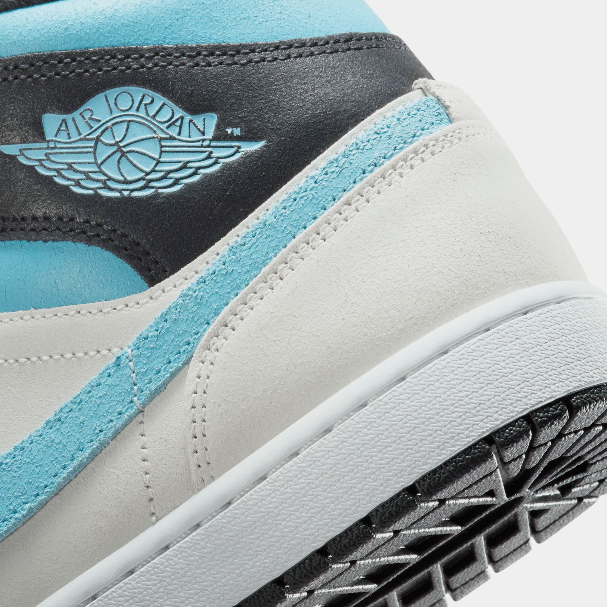 Jordan Air Jordan 1 Mid SE Mens Lifestyle Shoes Summit White Blue