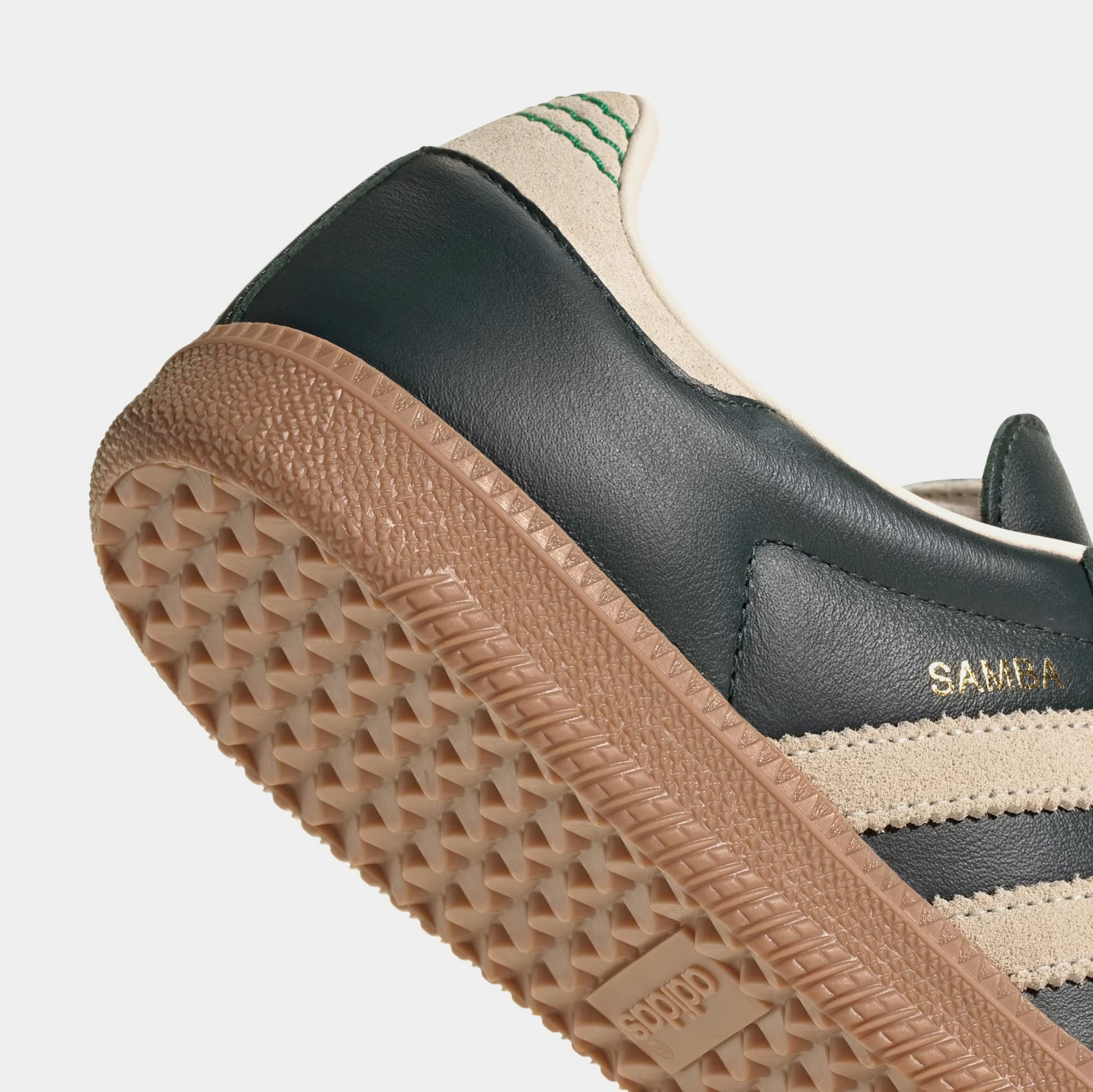 adidas Samba OG Shoes Shadow Green M 4 / W 5 - Mens Originals Shoes adidas Samba OG Shoes Shadow Green M 4 / W 5 - Mens Originals Shoes