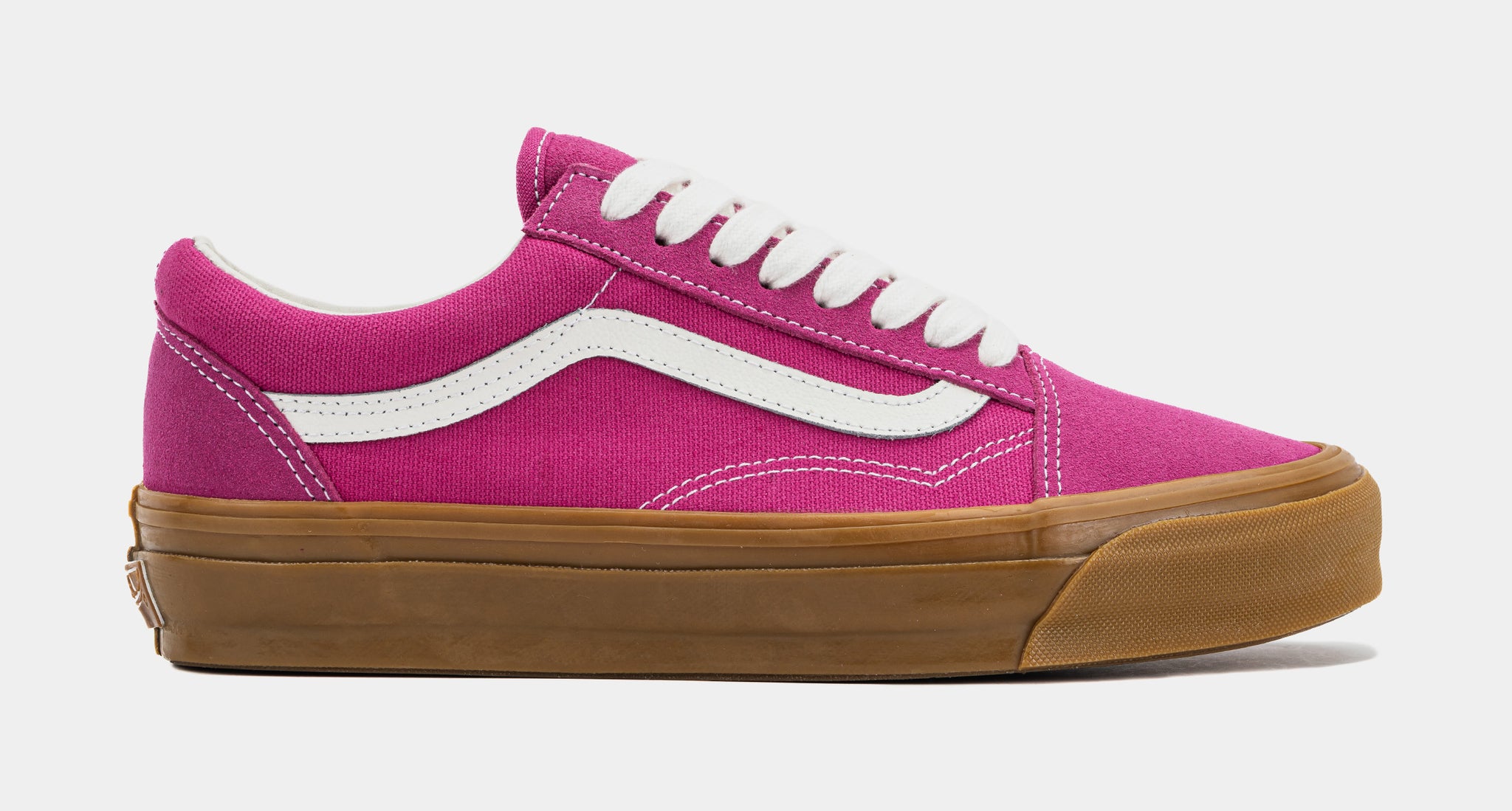 Vans LX Old Skool Mens Lifestyle Shoes Pink White Gum D56YLZ