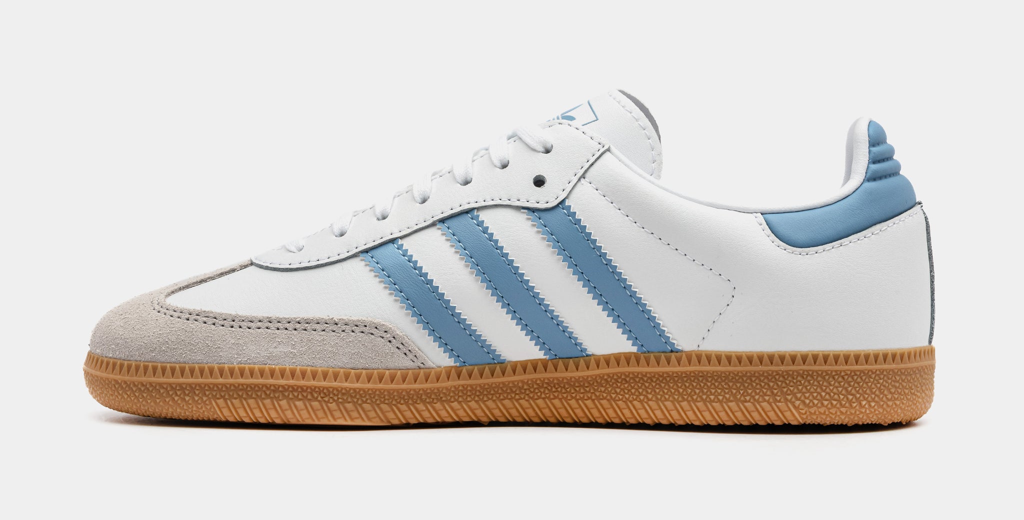adidas Samba OG Shoes Kids - Kids - Cloud White / Grey Blue / Gum