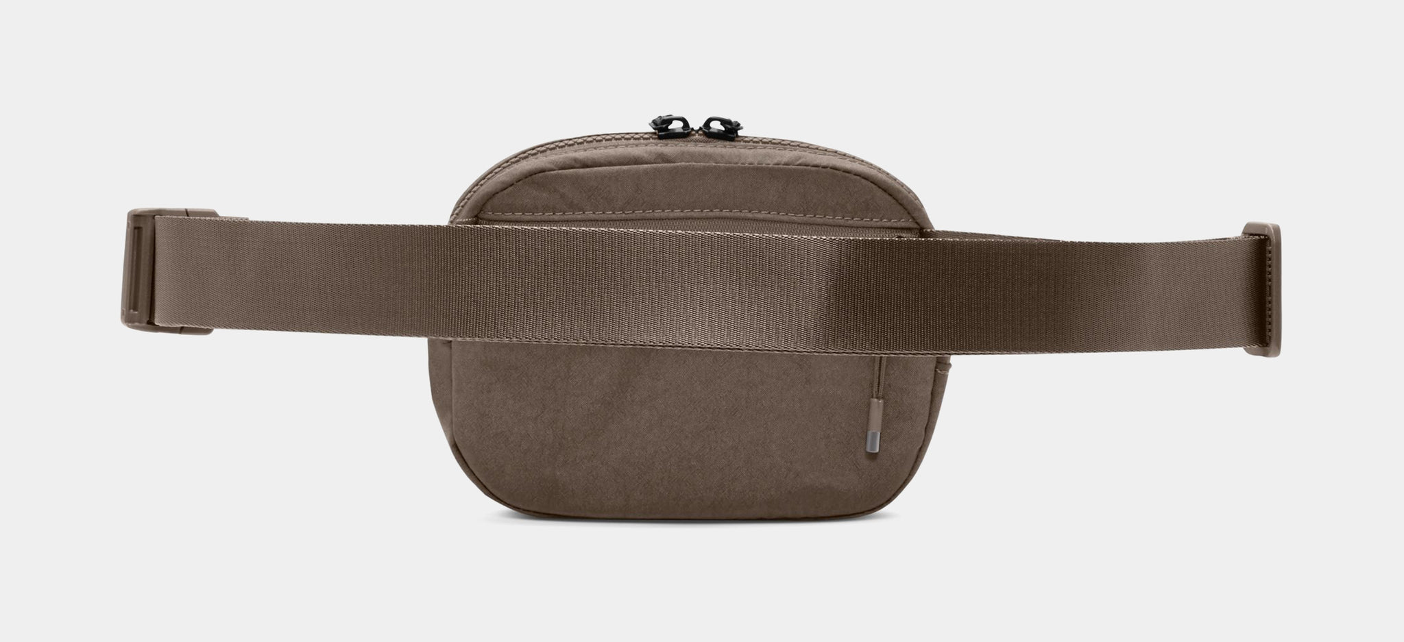 Nike Aura Mens Crossbody Bag Mink Brown Mink Brown Matte Silver