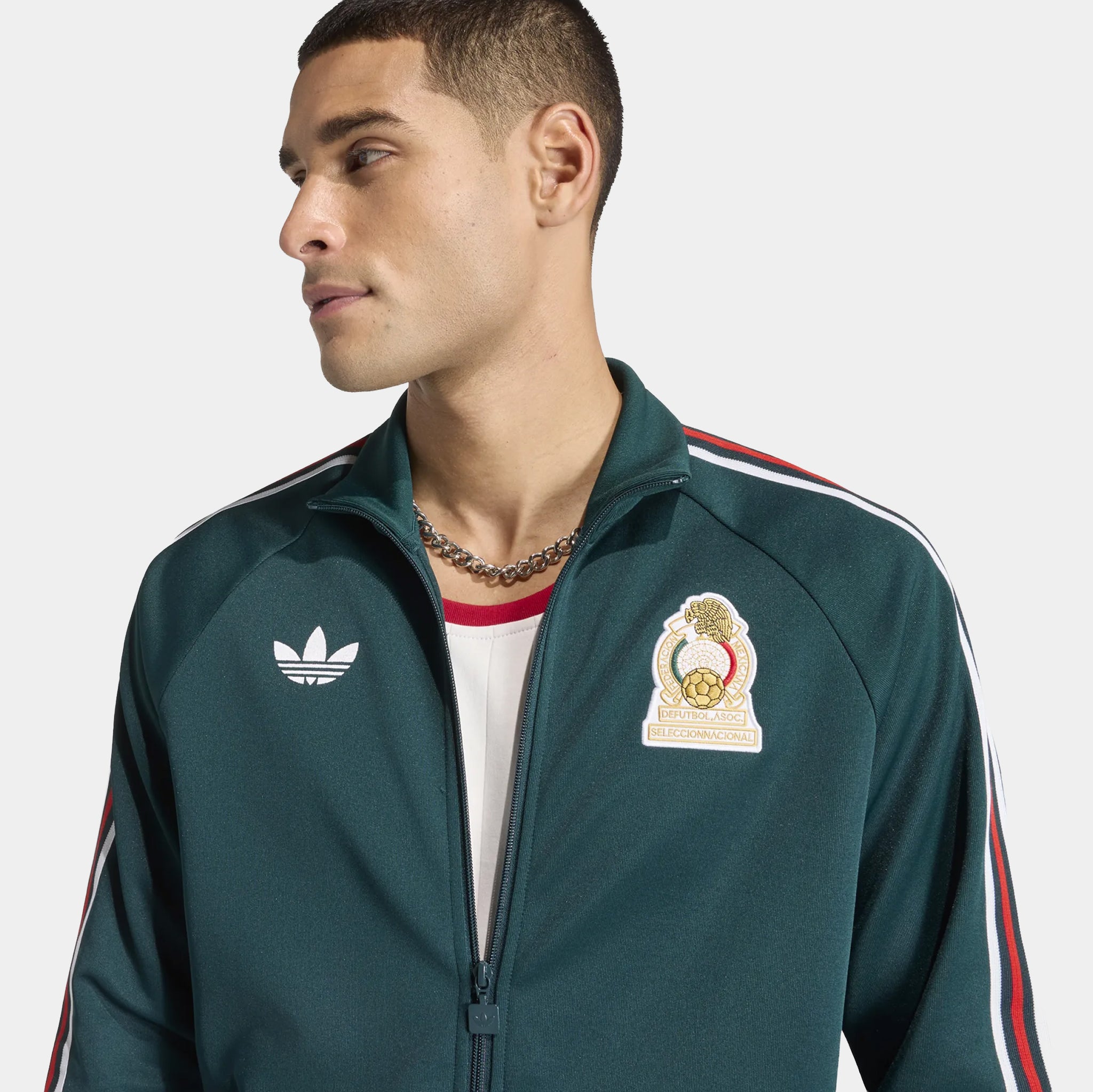adidas Mexico Originals Track Mens Jacket Aurora Ivy KS9389 – Shoe