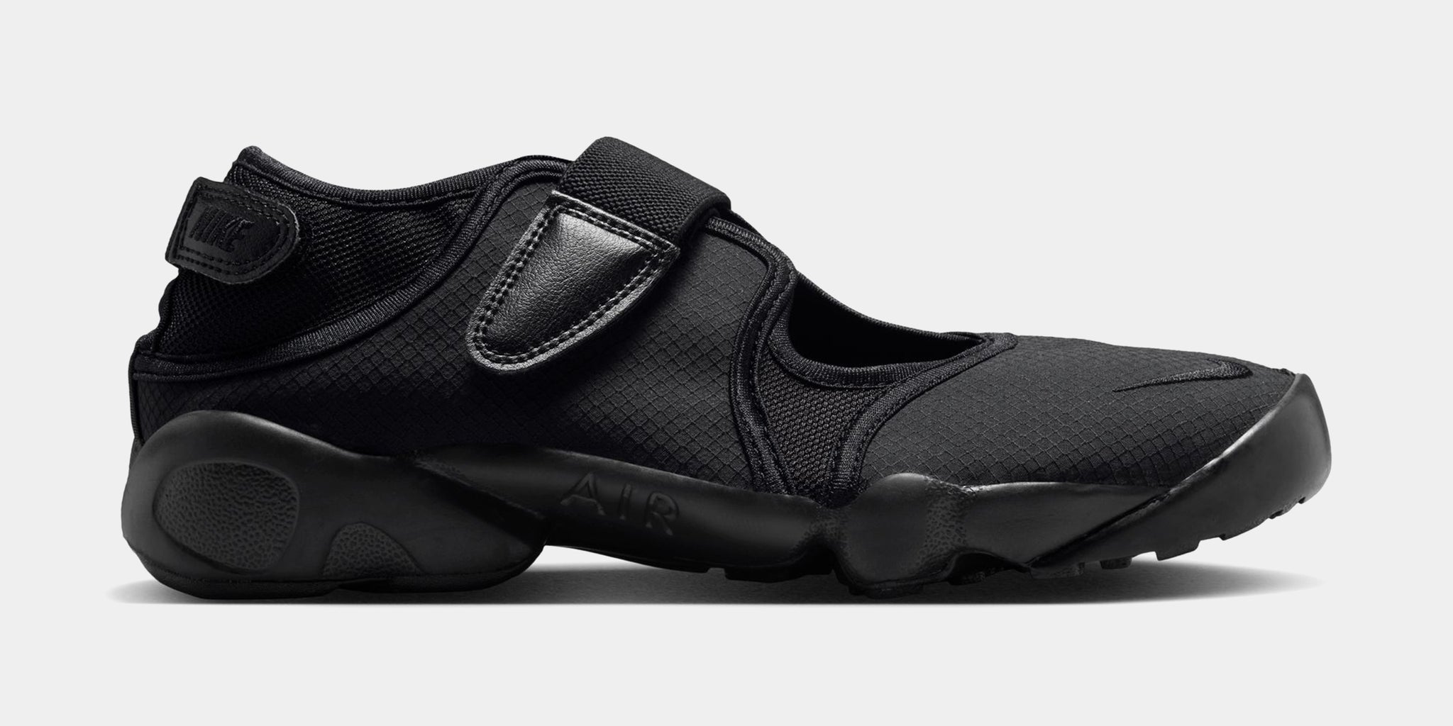 Nike Air Rift Breathe Womens Lifestyle Shoes Black White Black