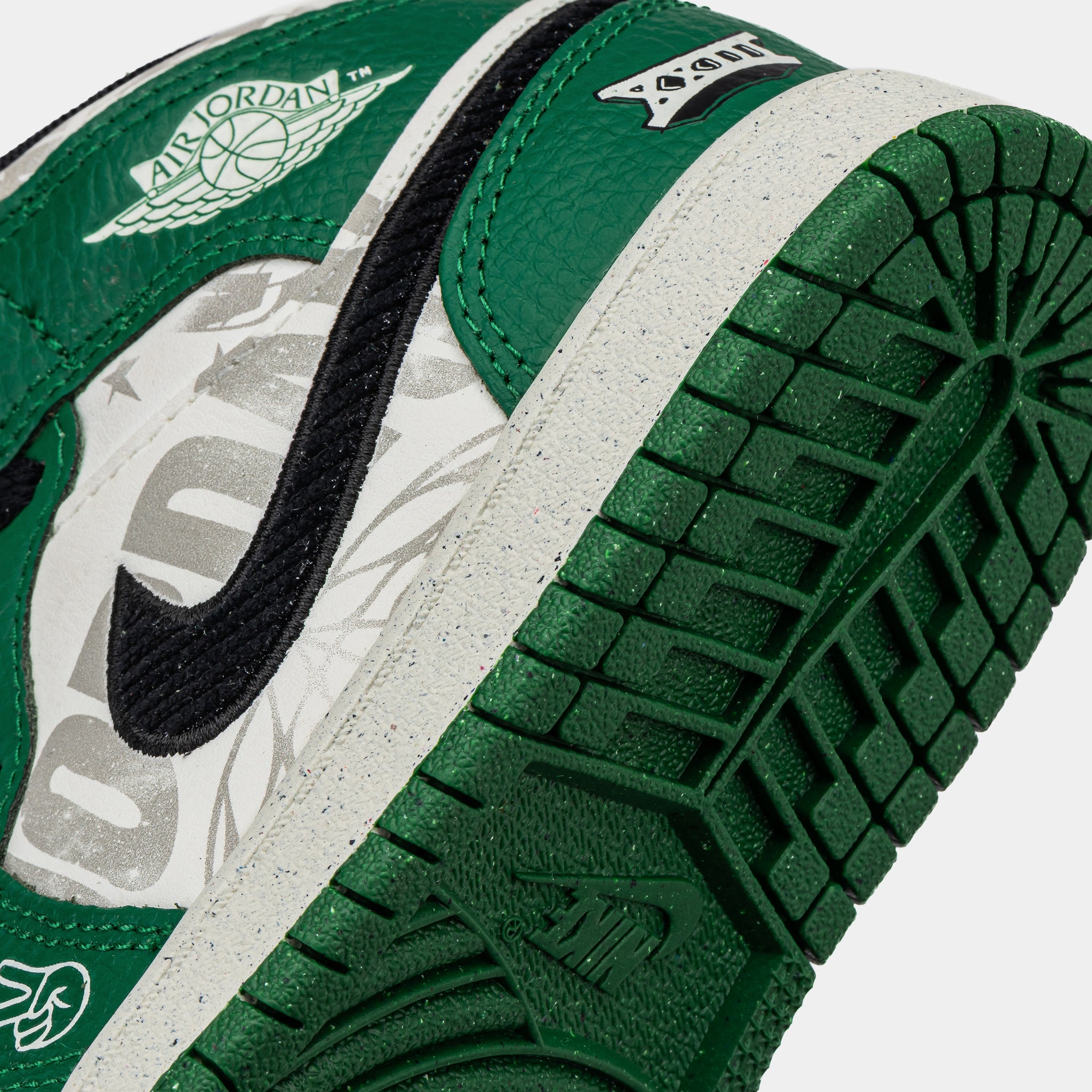 pine green jordan 1 preschool