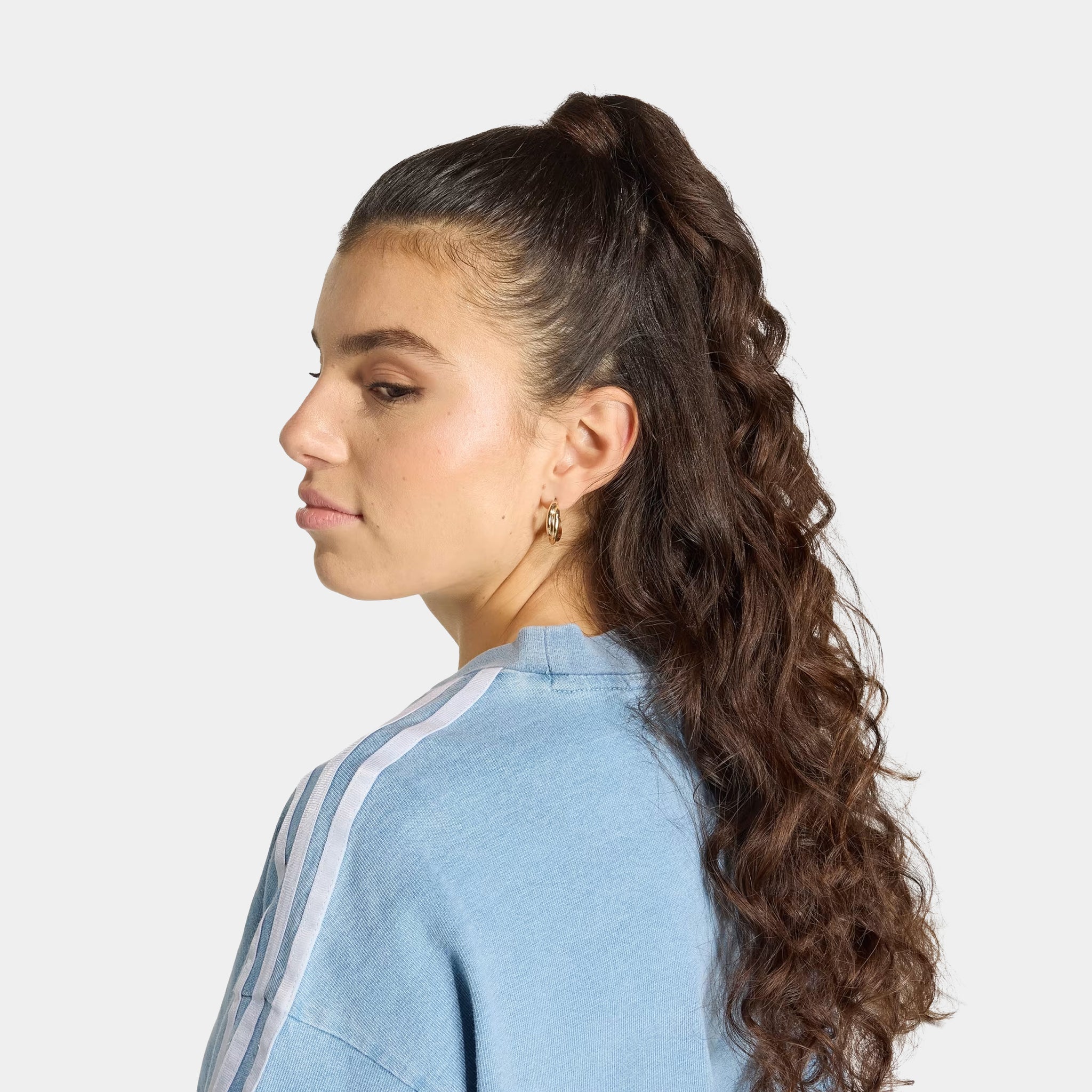 adidas Adilenium Season 5 Oversized Denim Womens Short Sleeve